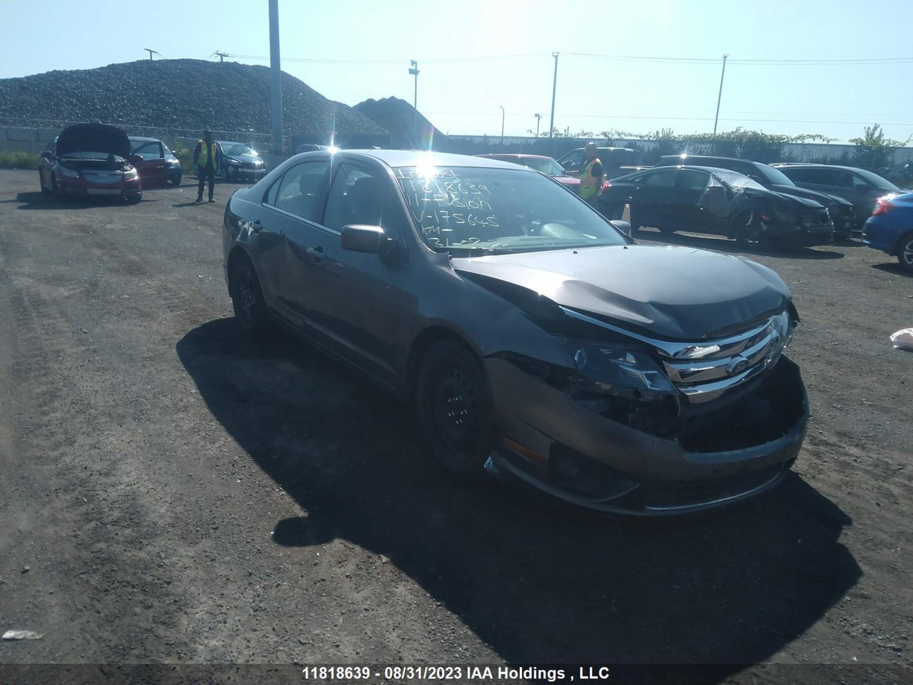 FORD FUSION 2011 3fahp0ha2br175645