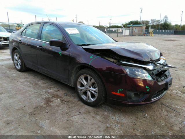 FORD FUSION 2012 3fahp0ha2cr289579