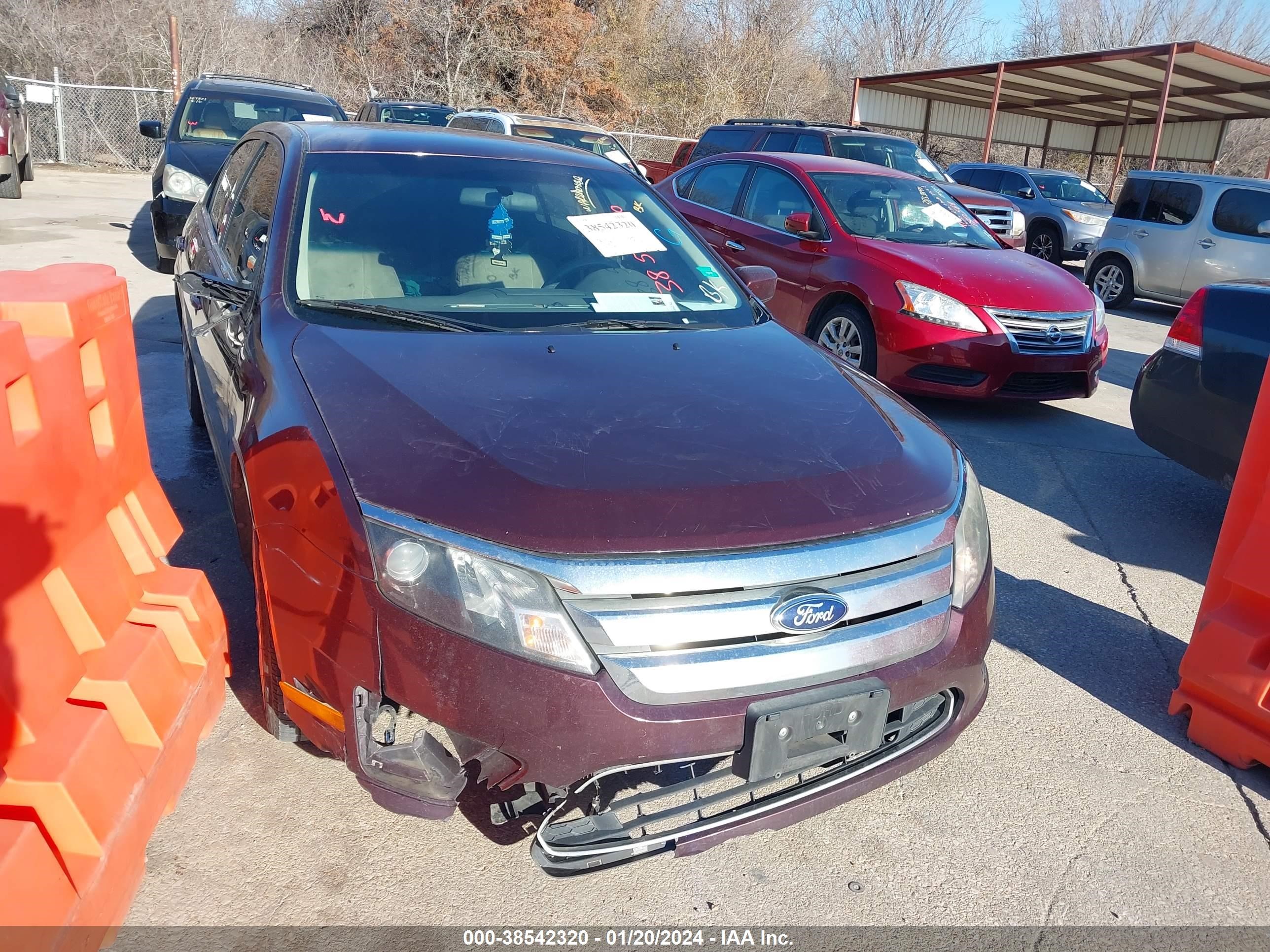 FORD FUSION 2012 3fahp0ha2cr295821