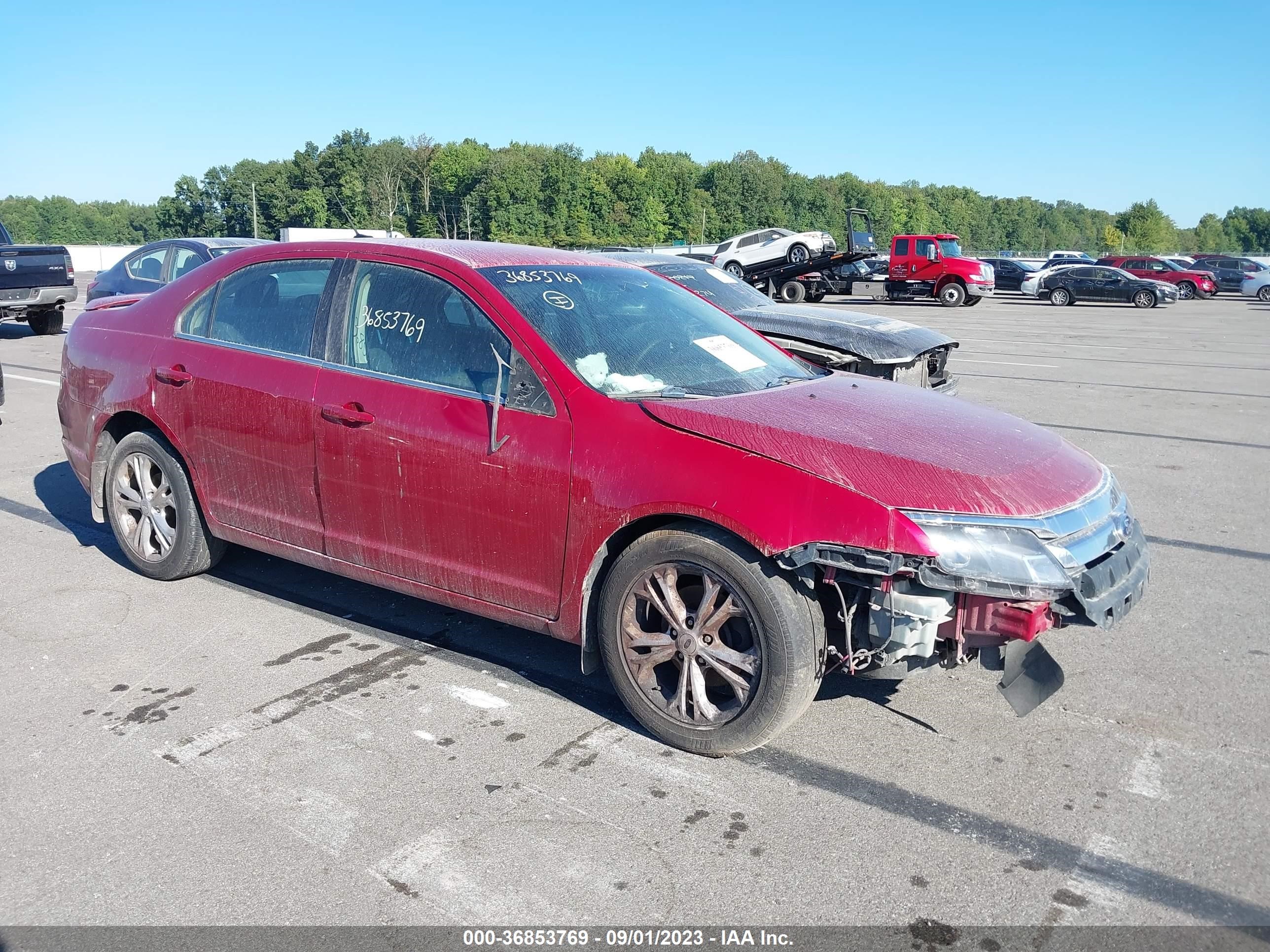 FORD FUSION 2012 3fahp0ha2cr373935