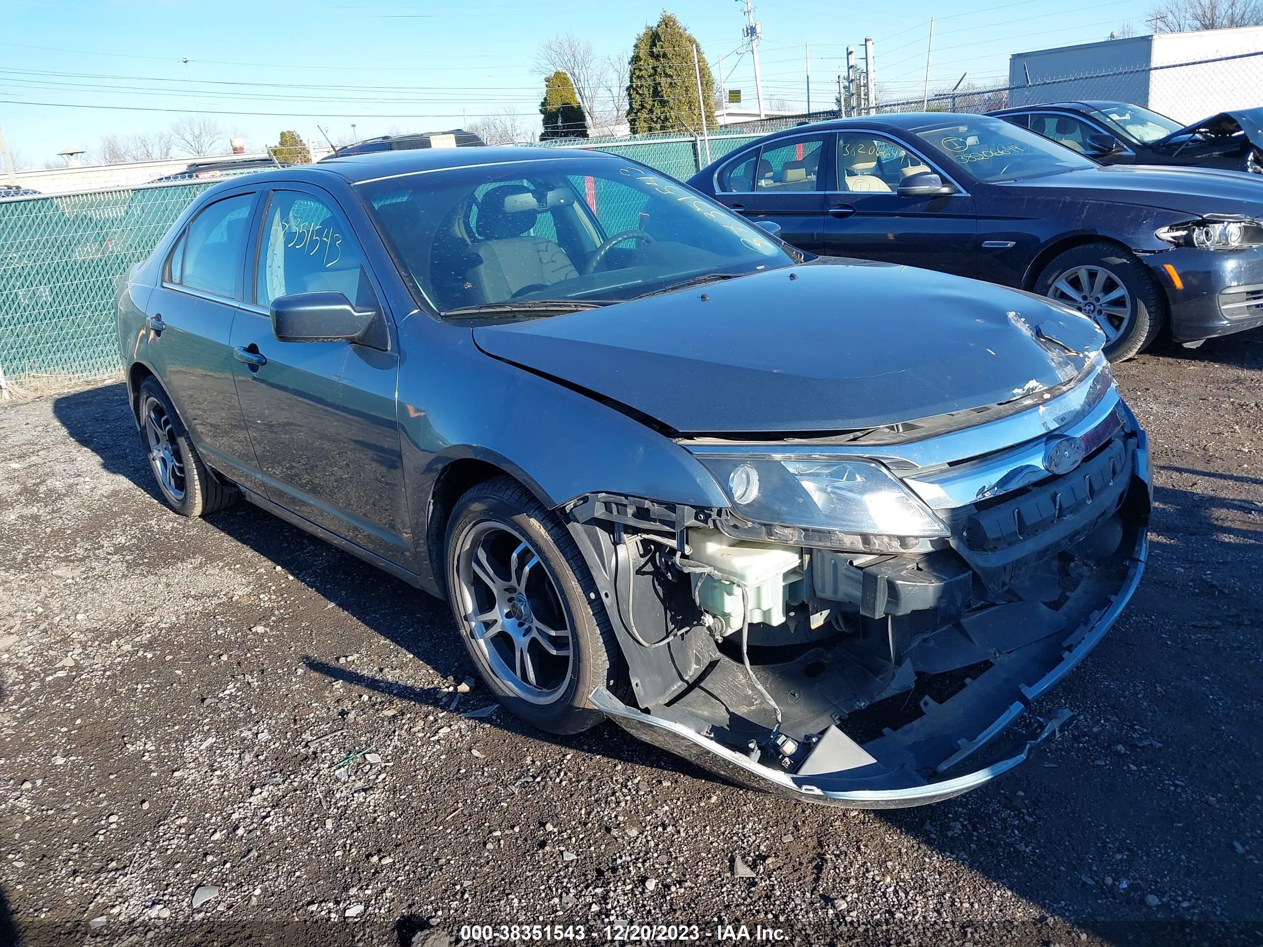 FORD FUSION 2011 3fahp0ha4br297424