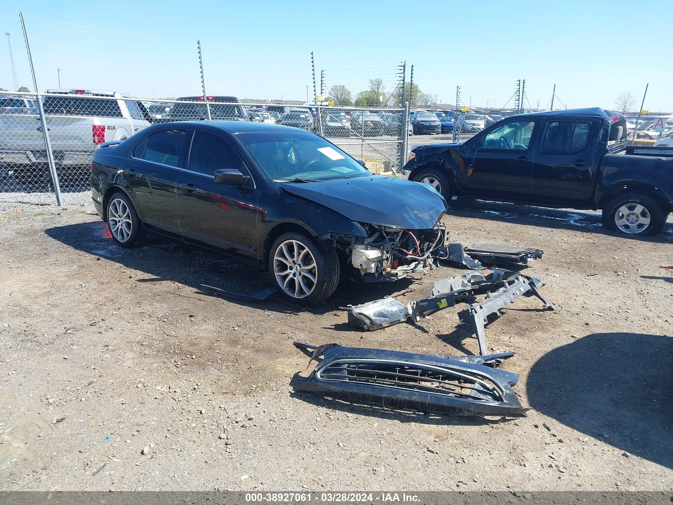 FORD FUSION 2011 3fahp0ha4br327523