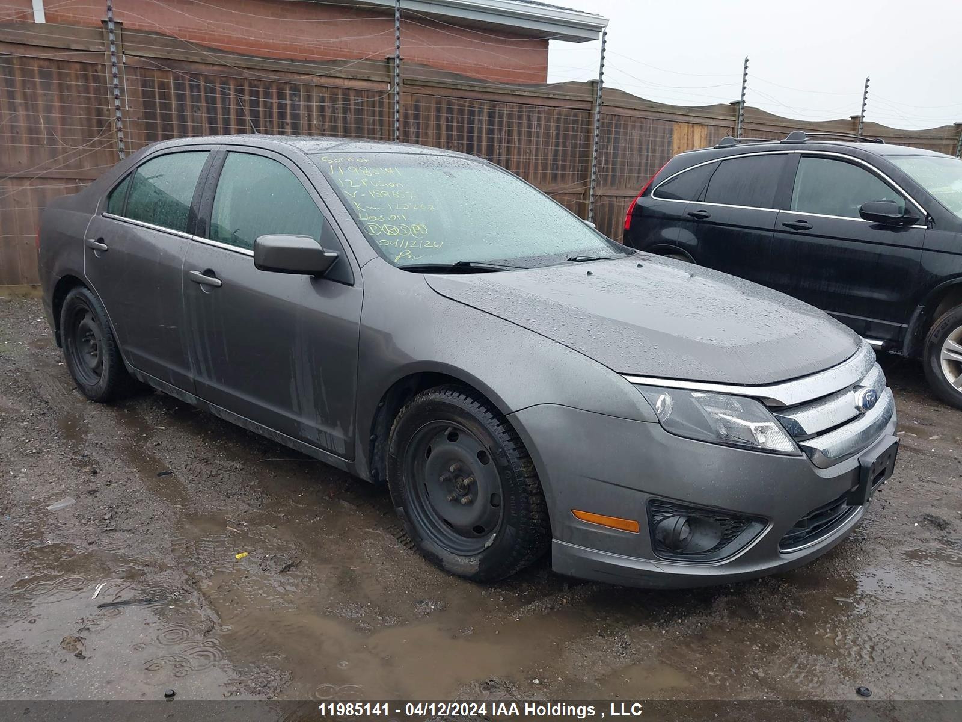 FORD FUSION 2012 3fahp0ha4cr159657