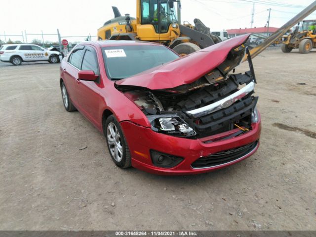 FORD FUSION 2012 3fahp0ha4cr167533