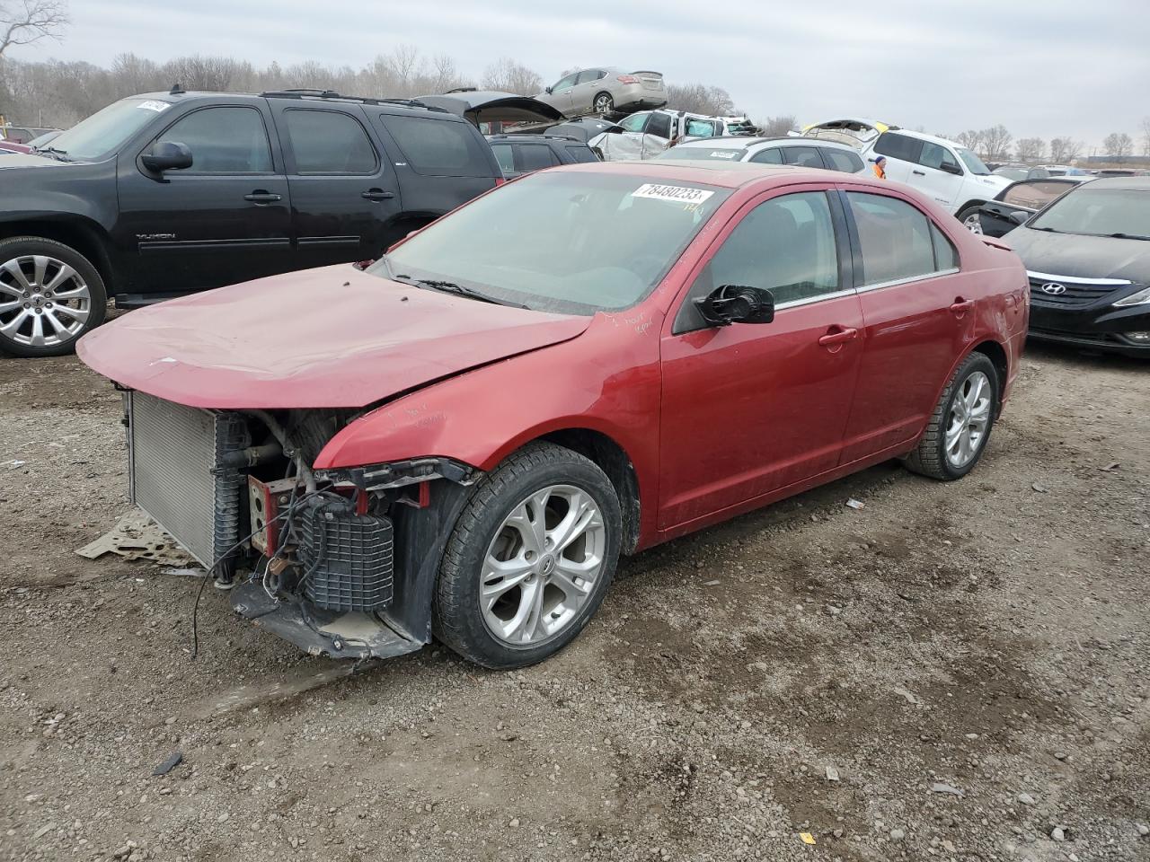 FORD FUSION 2012 3fahp0ha4cr258592