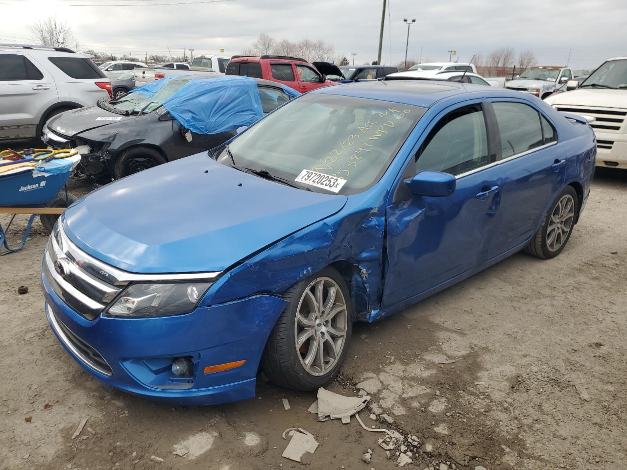 FORD FUSION 2012 3fahp0ha4cr353847