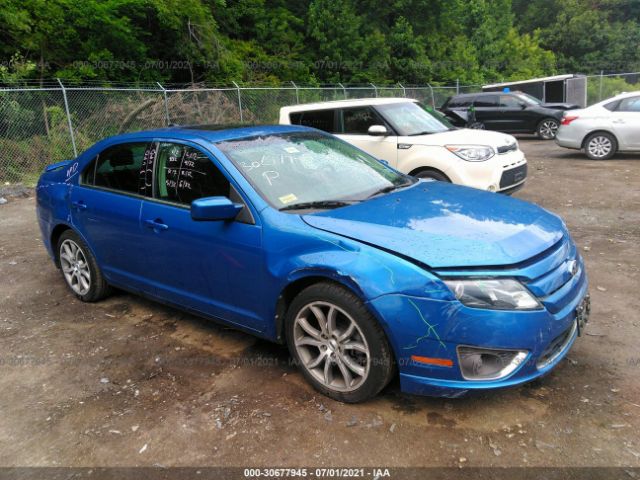 FORD FUSION 2012 3fahp0ha4cr354321