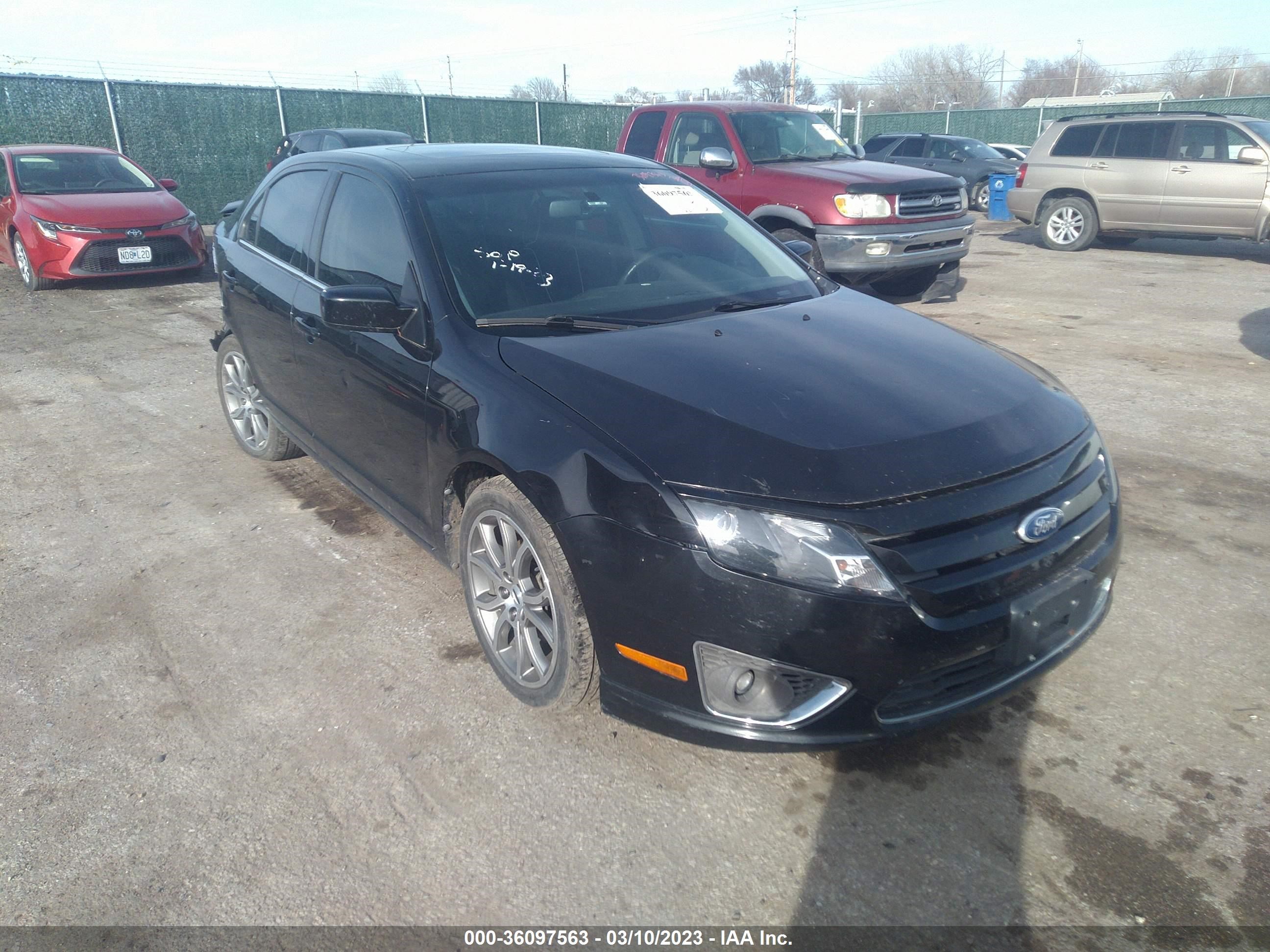 FORD FUSION 2010 3fahp0ha5ar410649