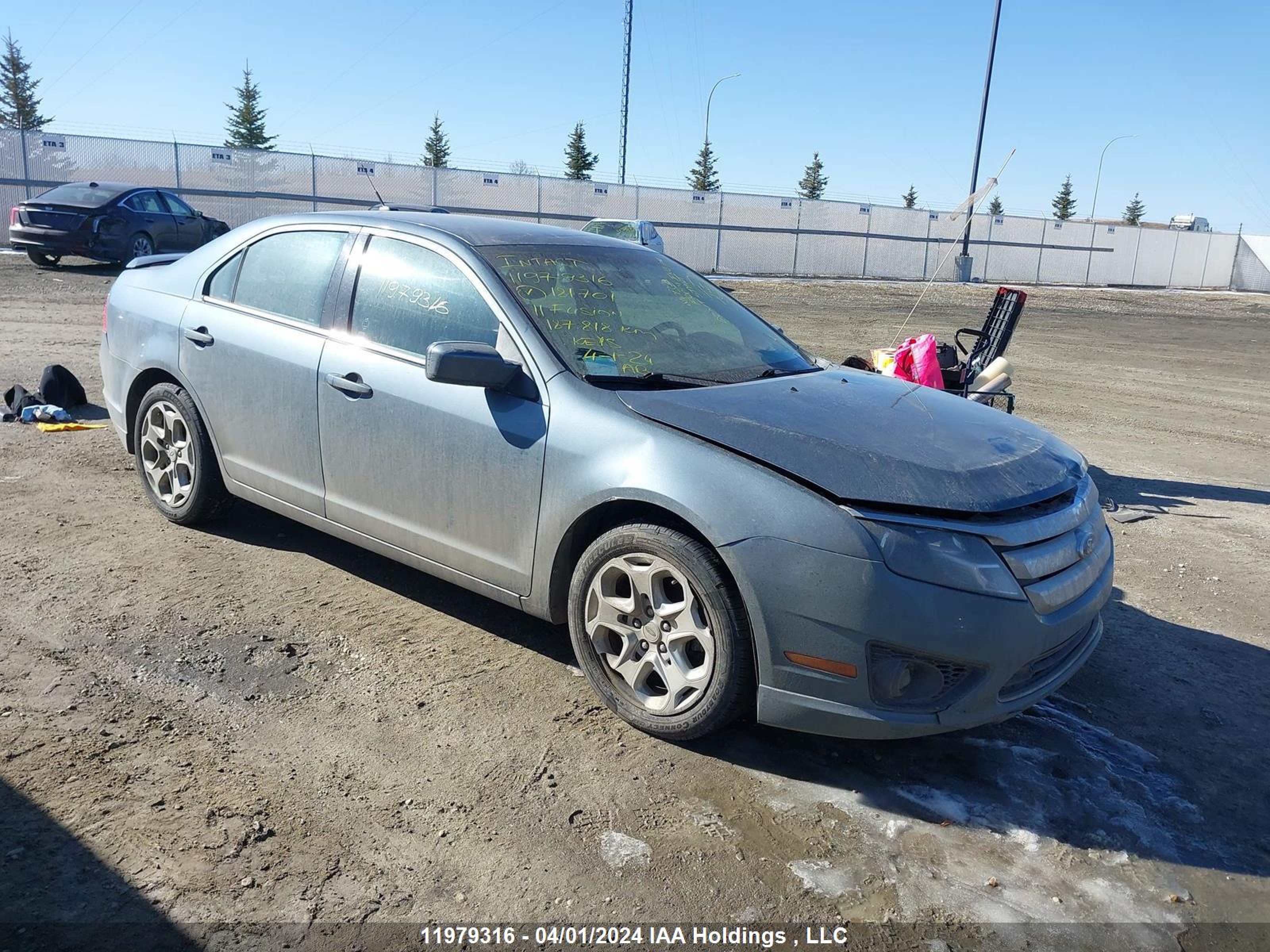 FORD FUSION 2011 3fahp0ha5br181701