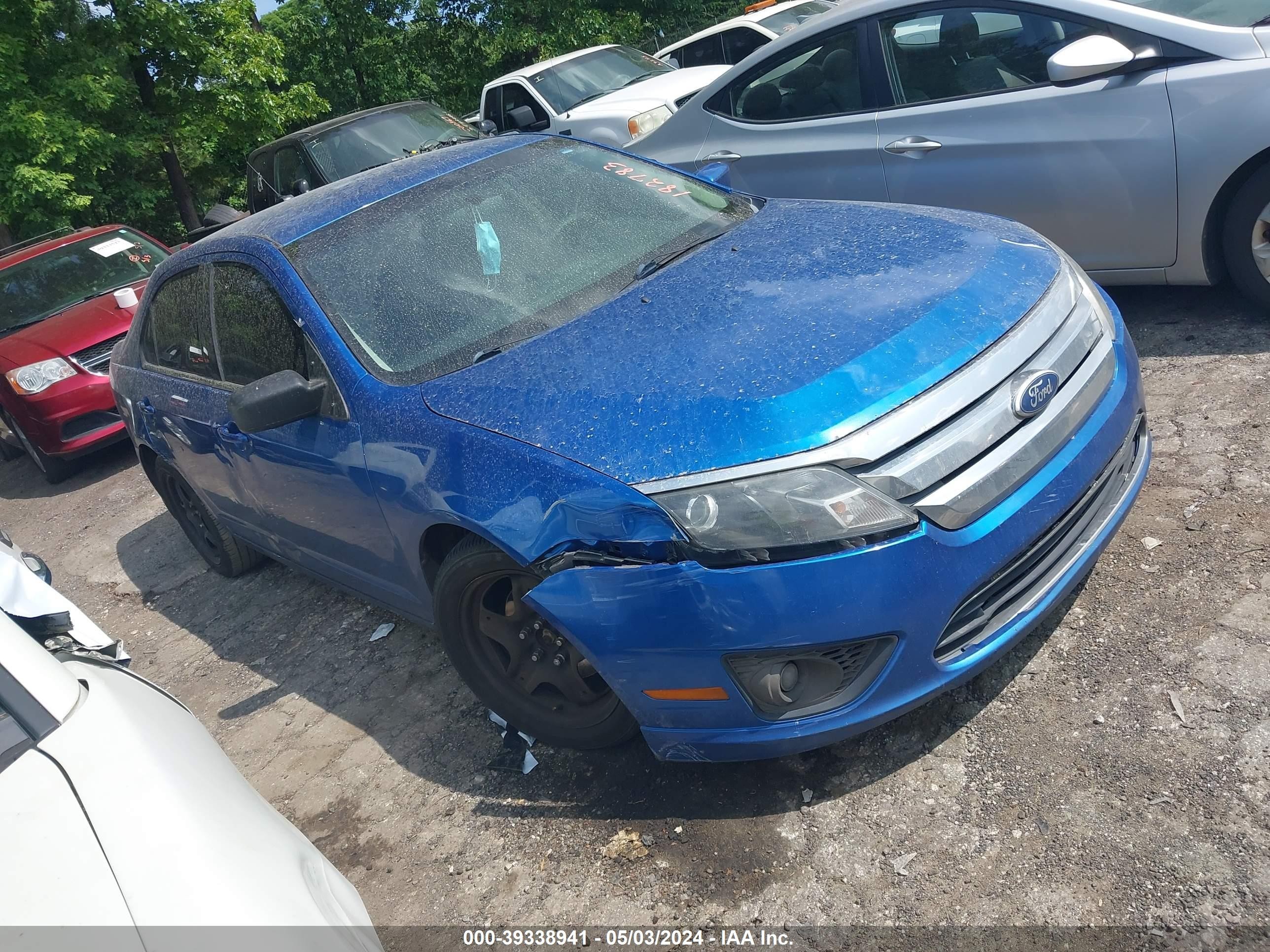 FORD FUSION 2011 3fahp0ha5br182783