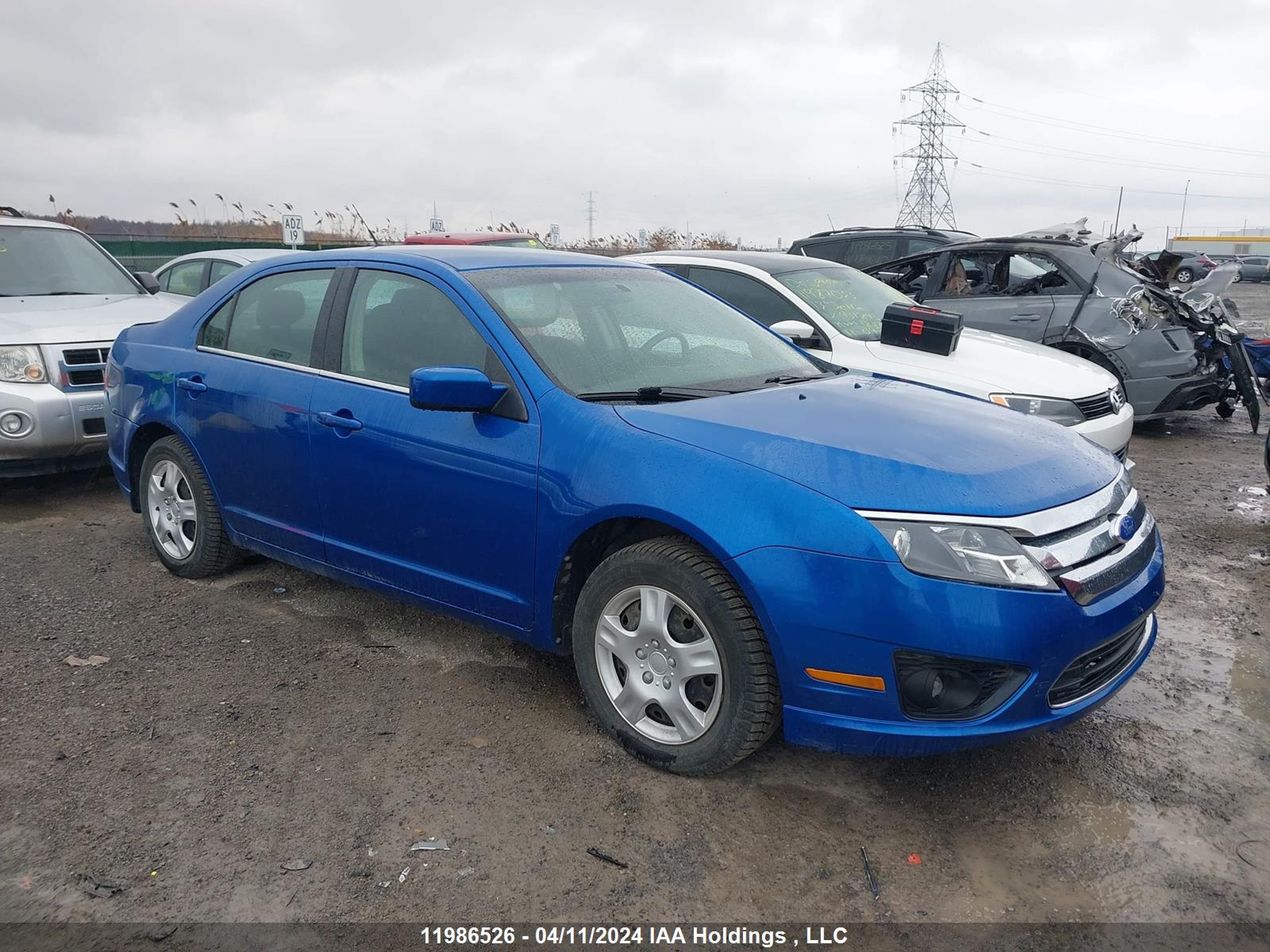 FORD FUSION 2011 3fahp0ha5br264805