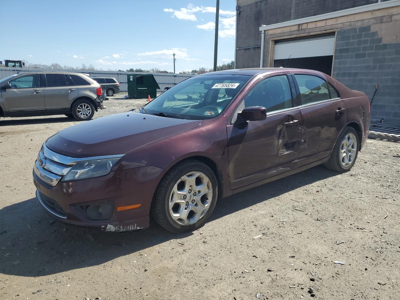 FORD FUSION 2011 3fahp0ha5br346016