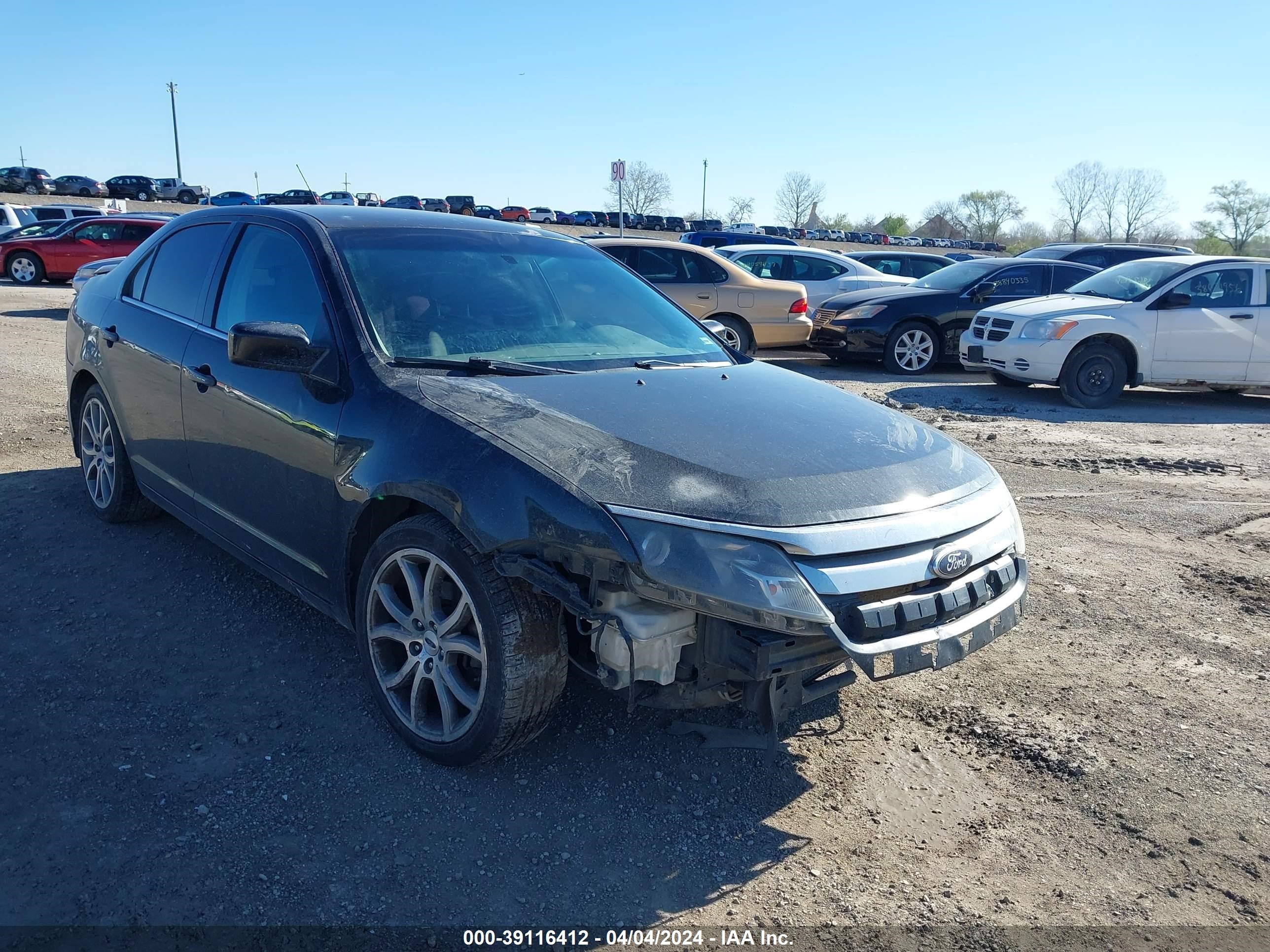 FORD FUSION 2012 3fahp0ha6cr436650