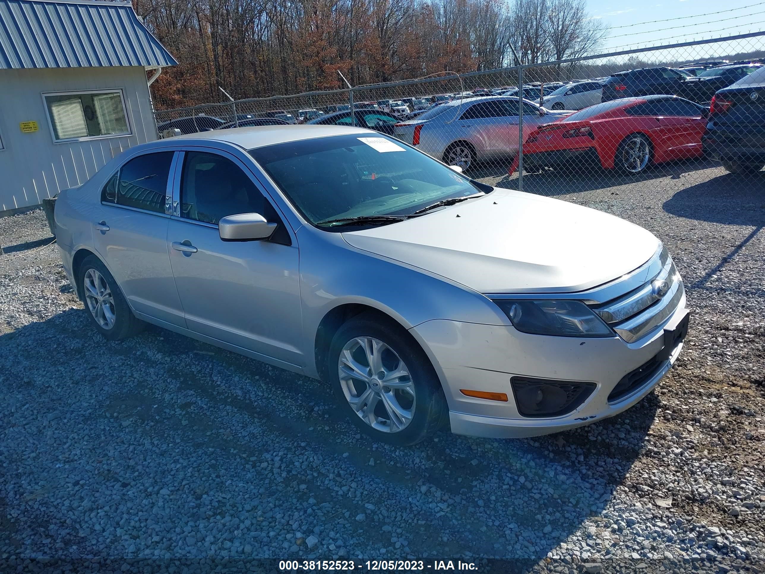 FORD FUSION 2012 3fahp0ha7cr238742