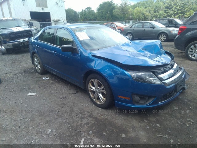 FORD FUSION 2012 3fahp0ha8cr296682