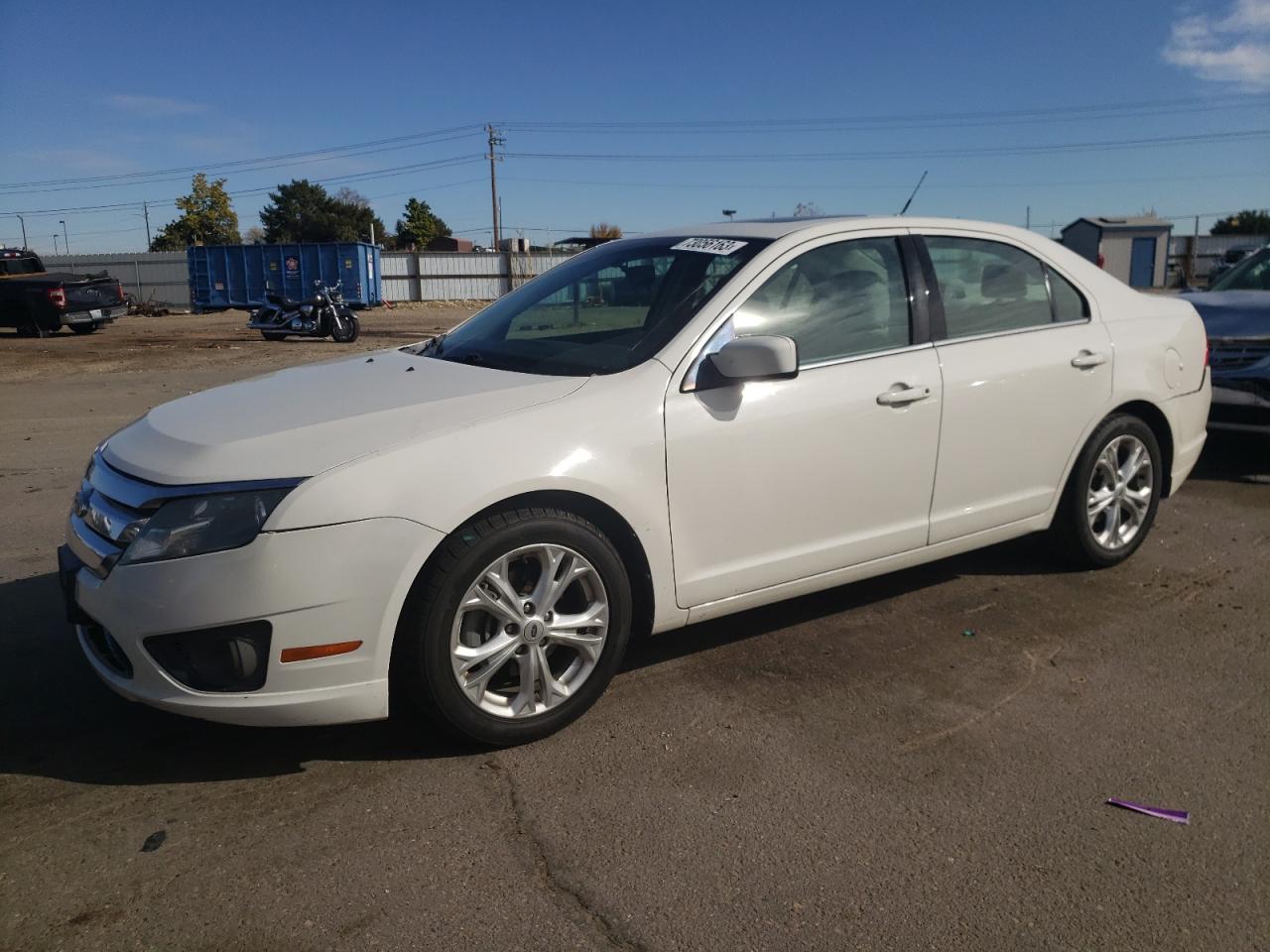 FORD FUSION 2012 3fahp0ha8cr349641