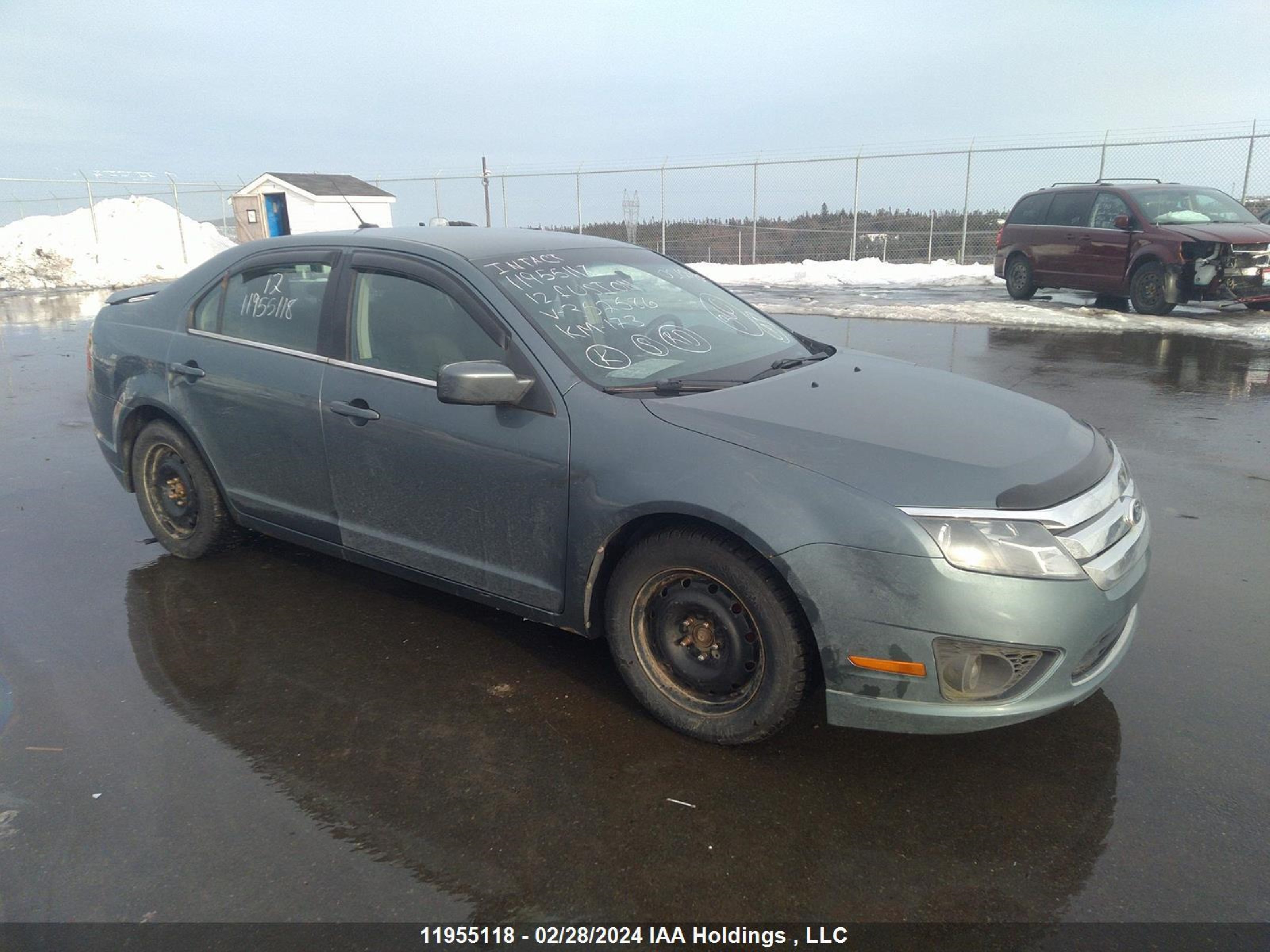 FORD FUSION 2012 3fahp0ha8cr352586