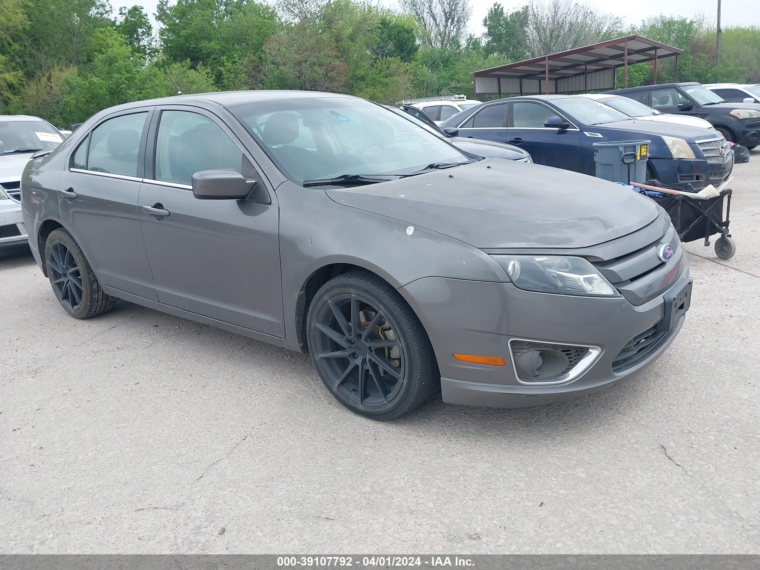 FORD FUSION 2011 3fahp0ha9br254987