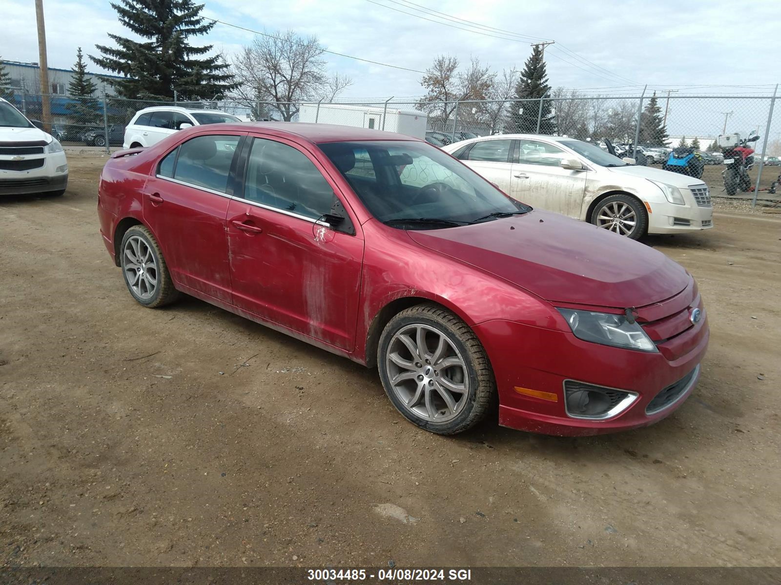 FORD FUSION 2011 3fahp0ha9br282952