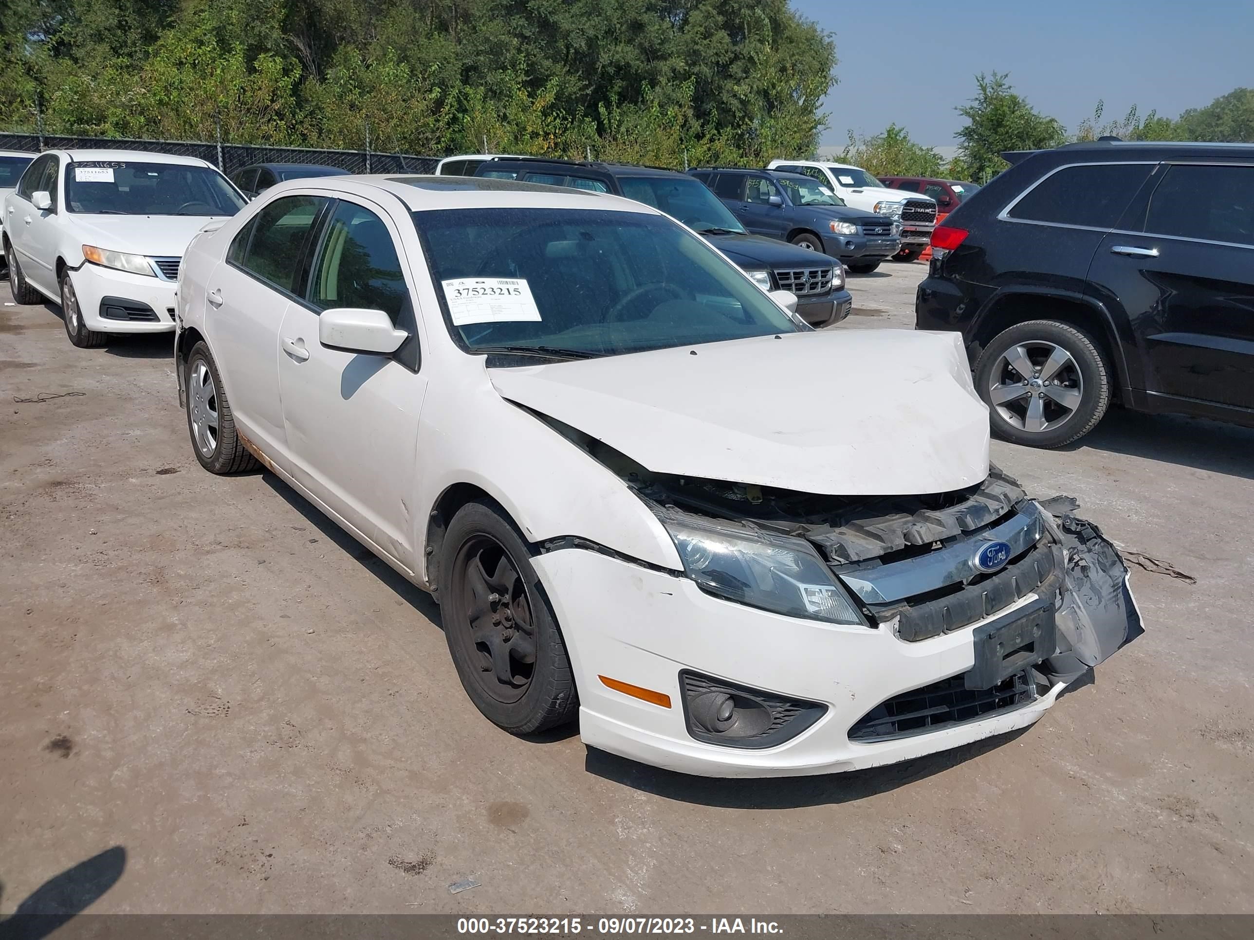 FORD FUSION 2010 3fahp0haxar377163