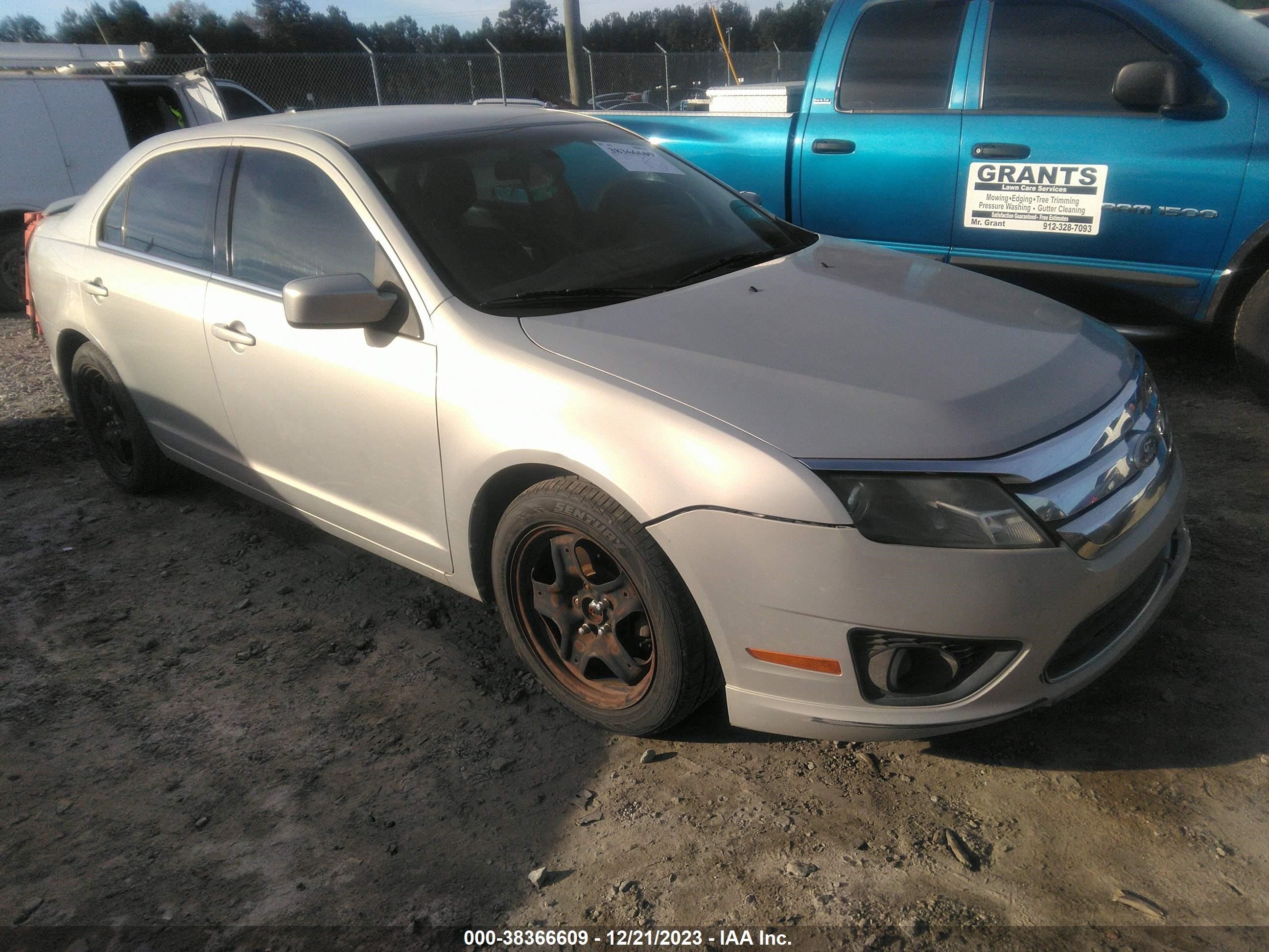 FORD FUSION 2010 3fahp0haxar381195