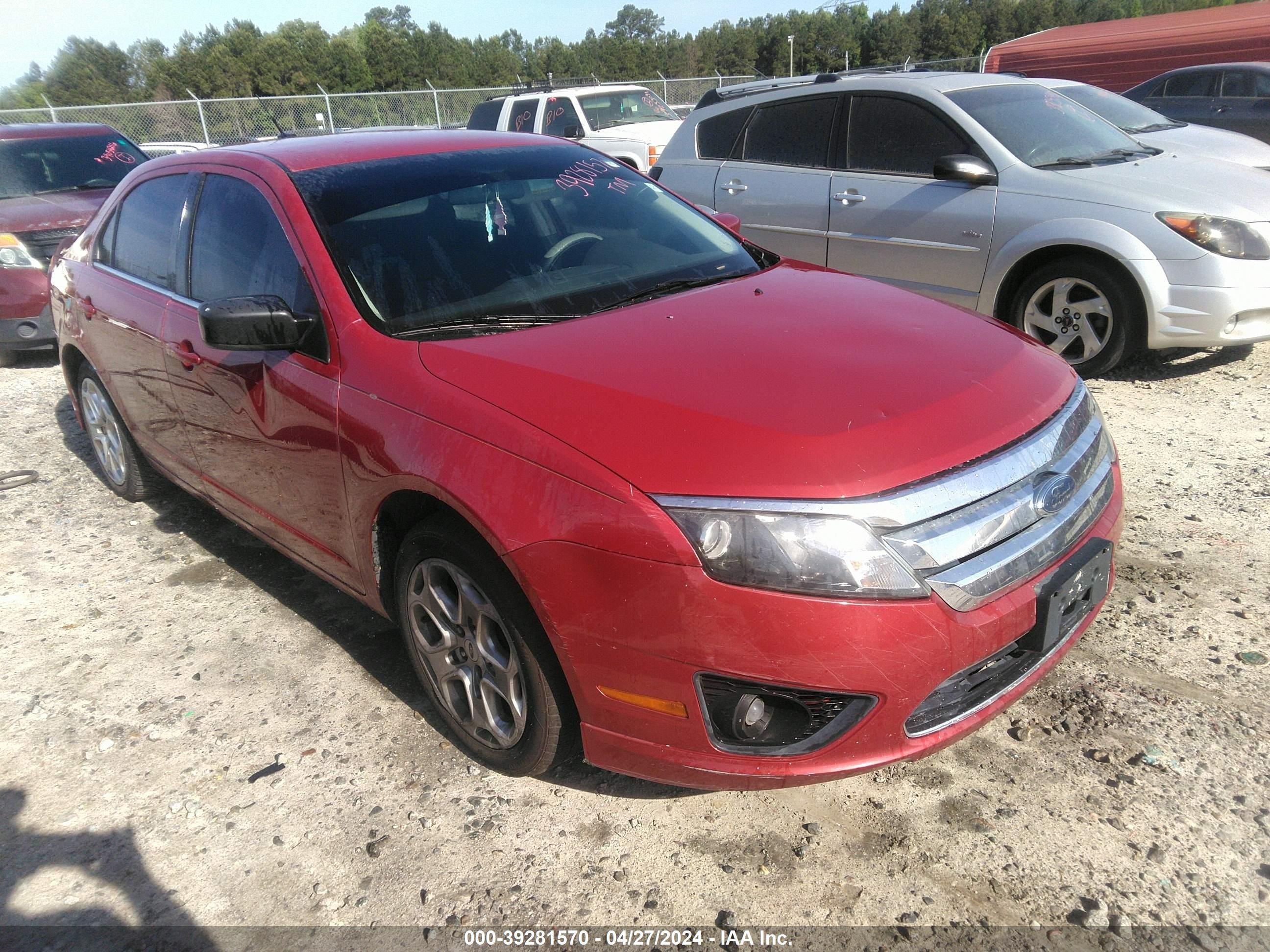 FORD FUSION 2010 3fahp0hg5ar259381