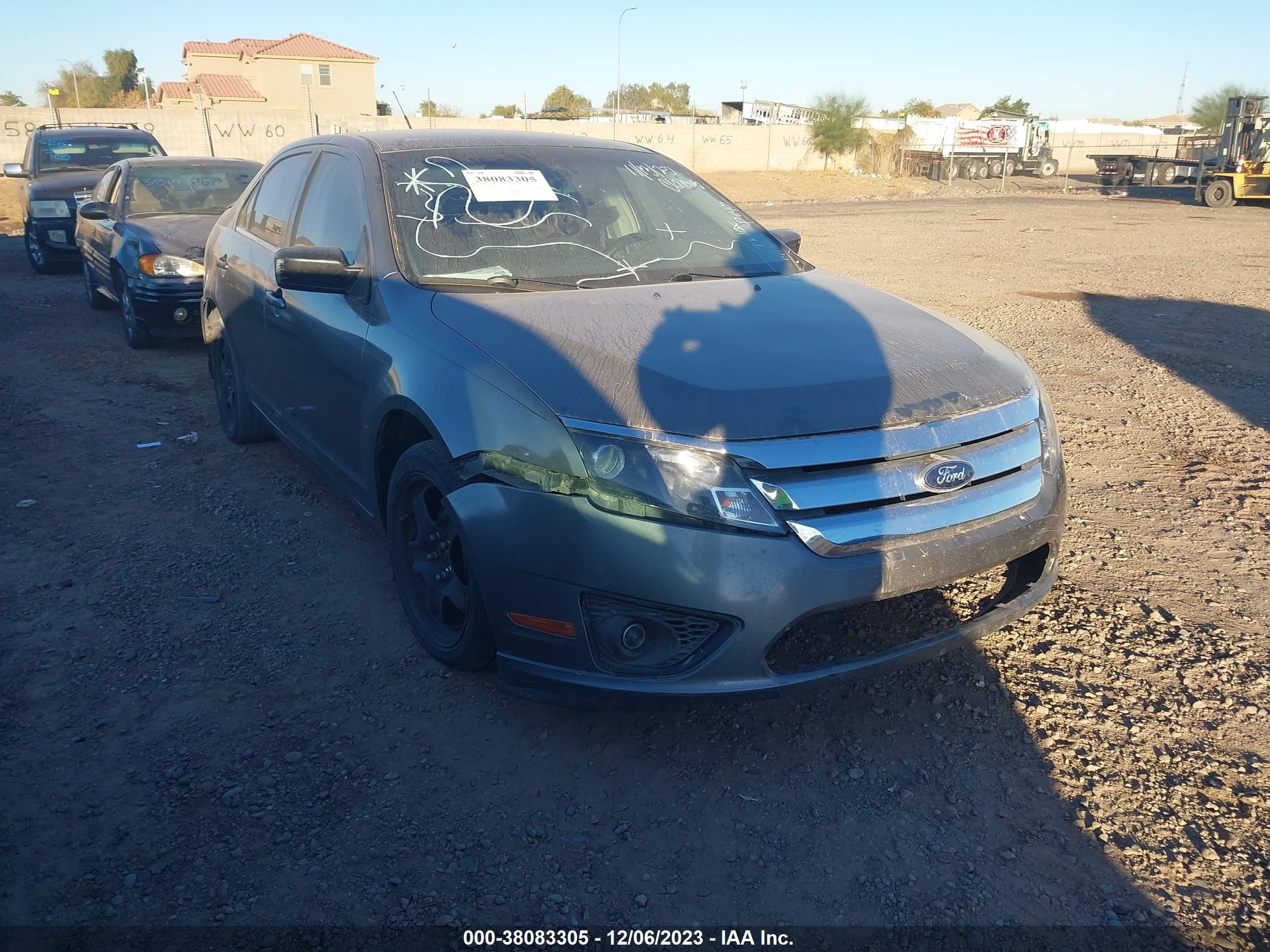 FORD FUSION 2010 3fahp0hg8ar248889