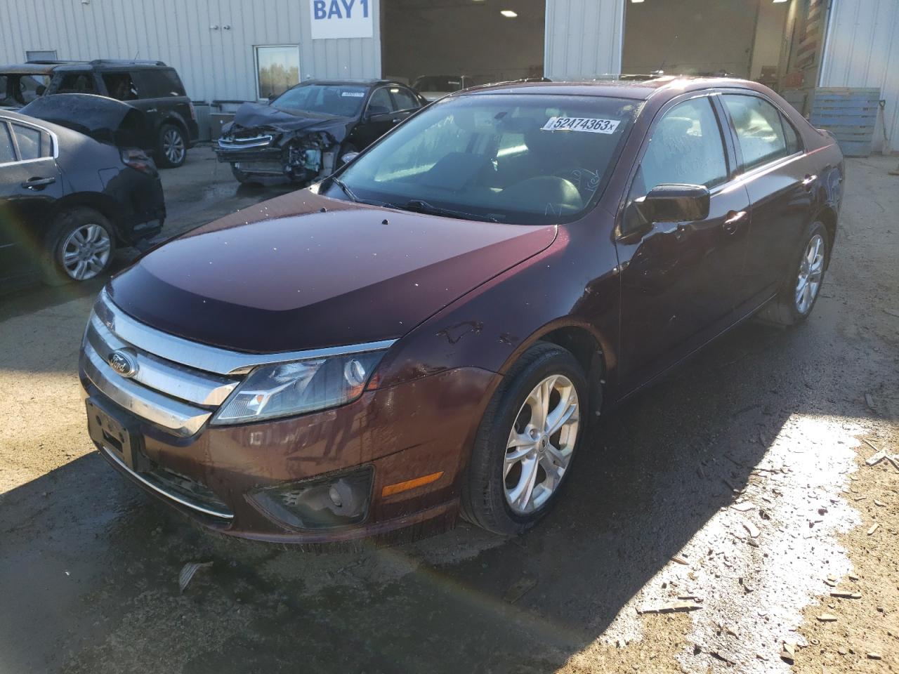 FORD FUSION 2012 3fahp0hg9cr354903