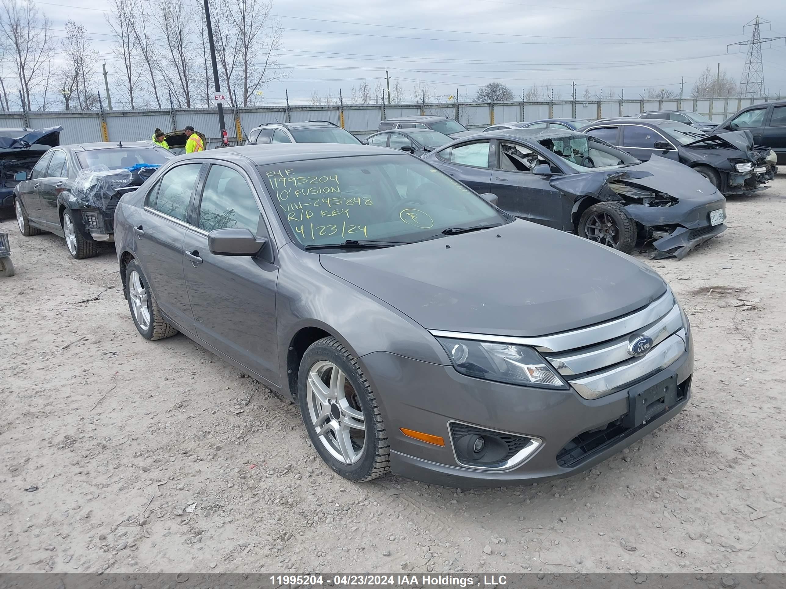 FORD FUSION 2010 3fahp0ja4ar245848