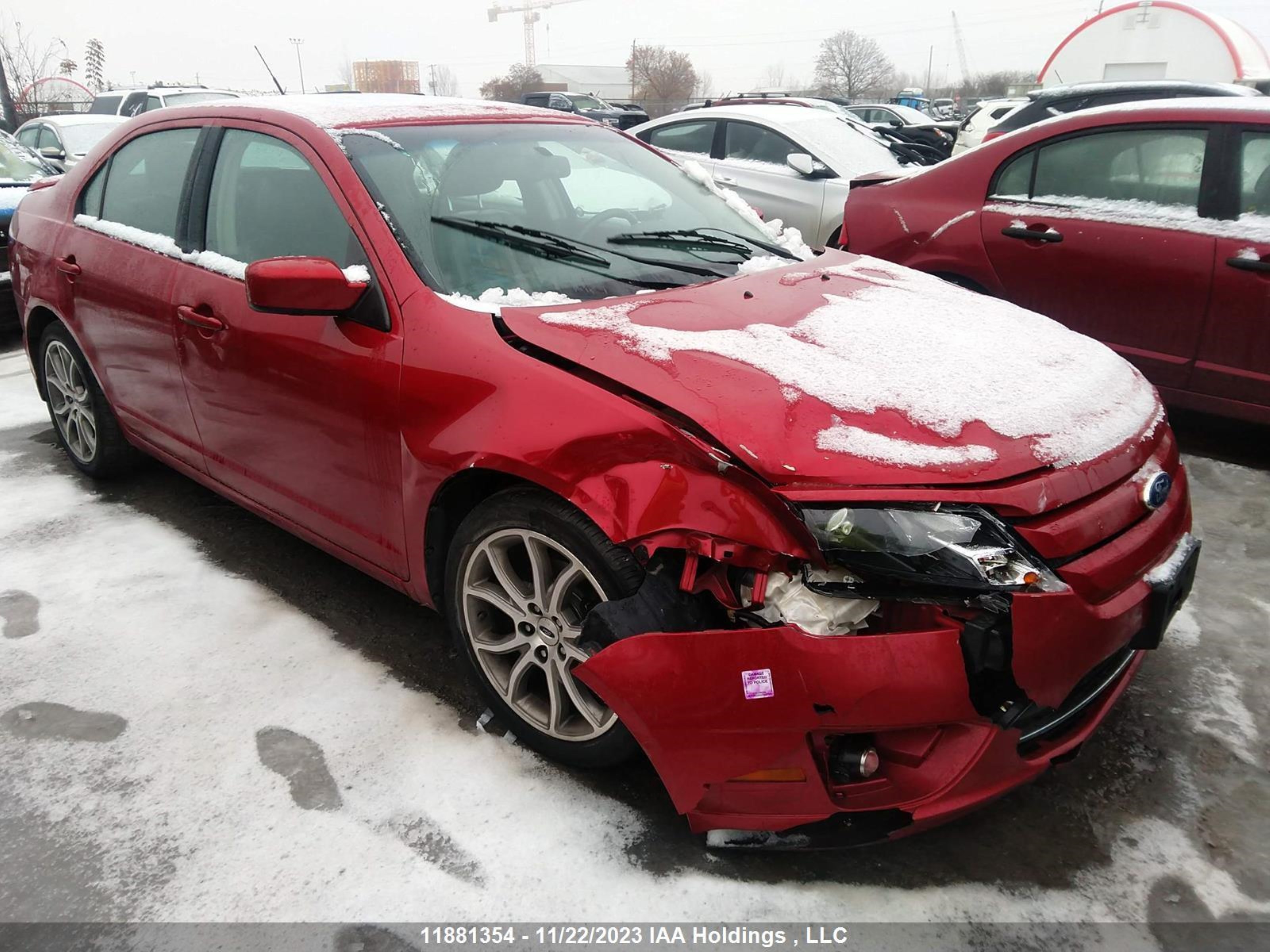 FORD FUSION 2011 3fahp0ja5br118320