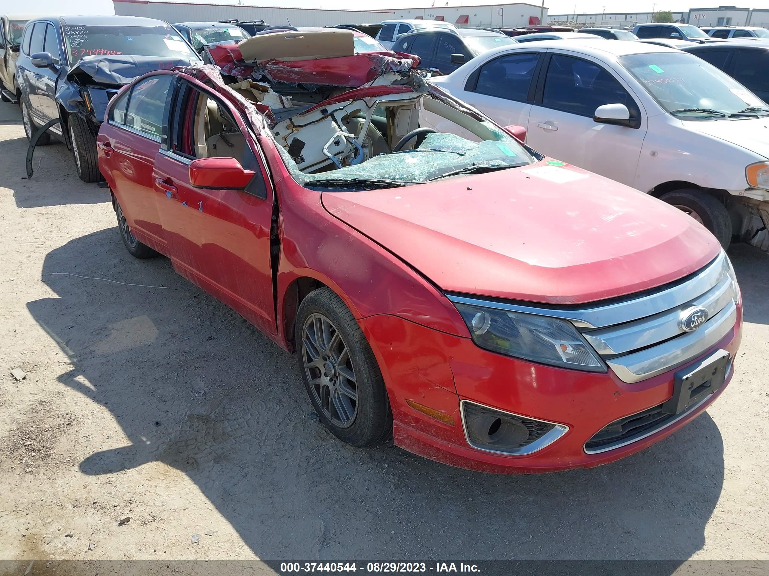 FORD FUSION 2012 3fahp0ja6cr156365