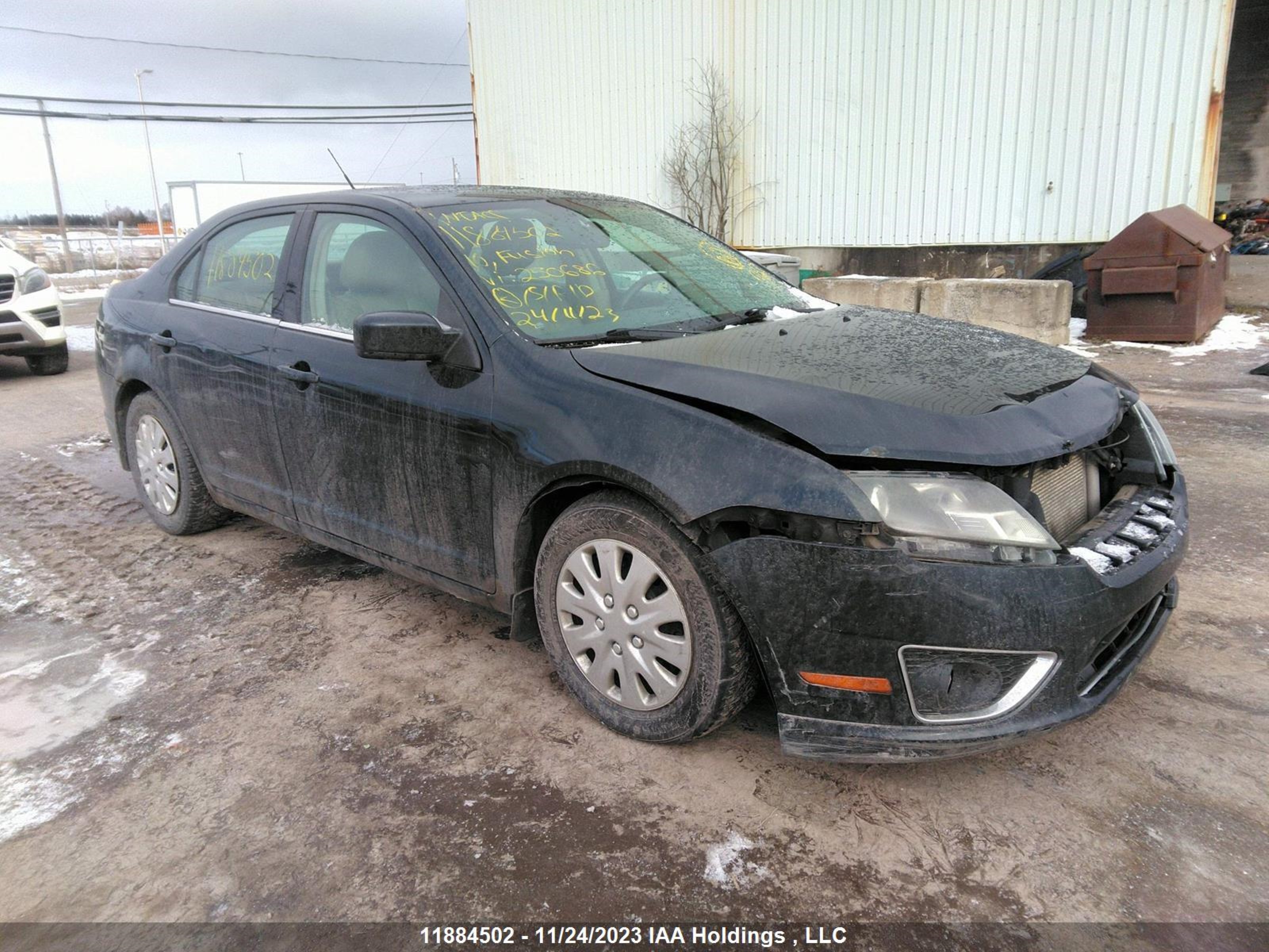 FORD FUSION 2010 3fahp0ja7ar250686