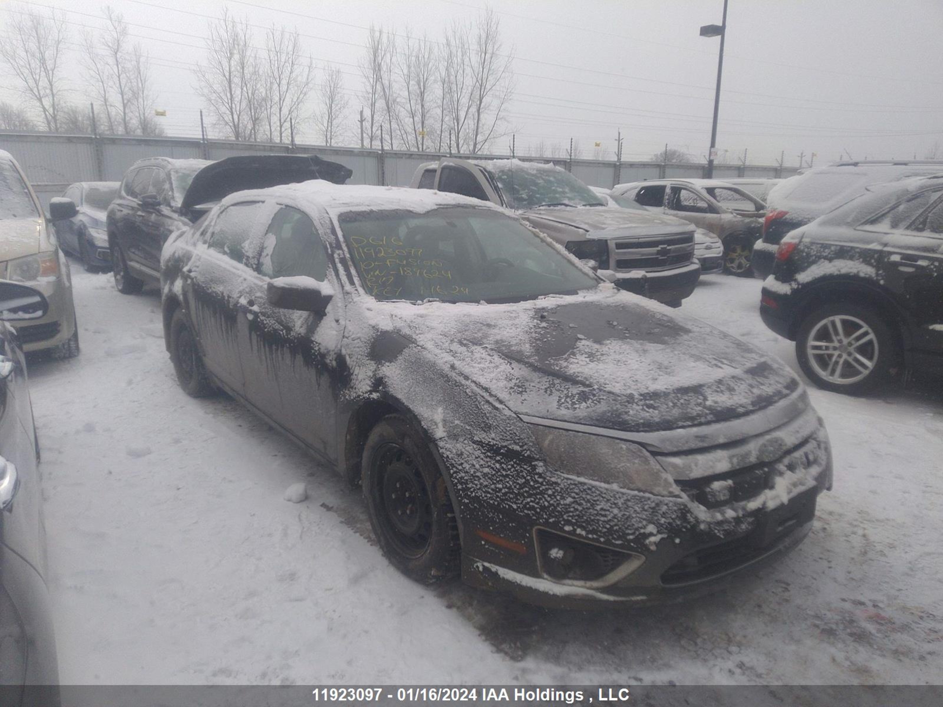 FORD FUSION 2010 3fahp0ja8ar189624