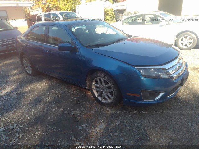 FORD FUSION 2011 3fahp0ja8br124581