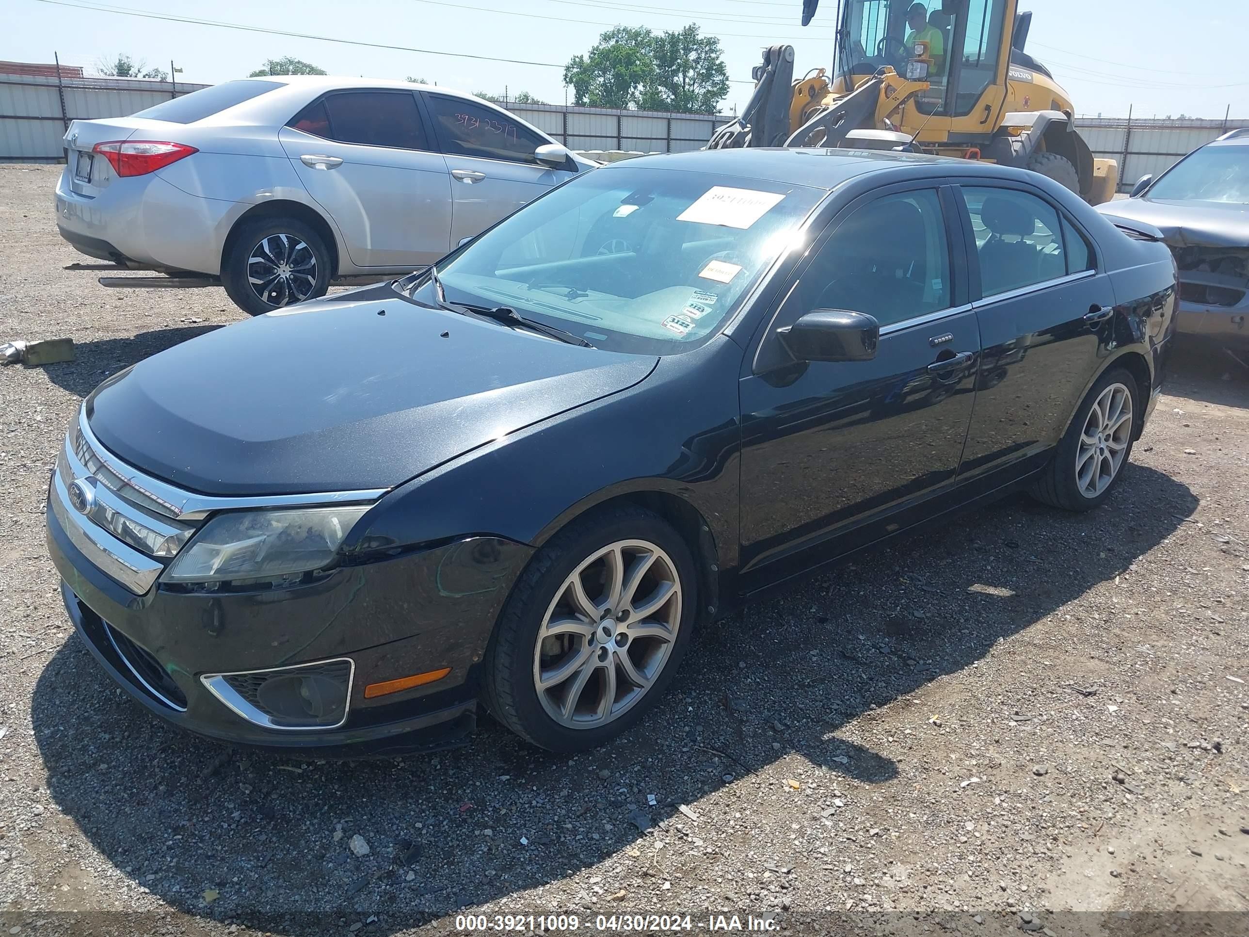 FORD FUSION 2012 3fahp0ja8cr246665