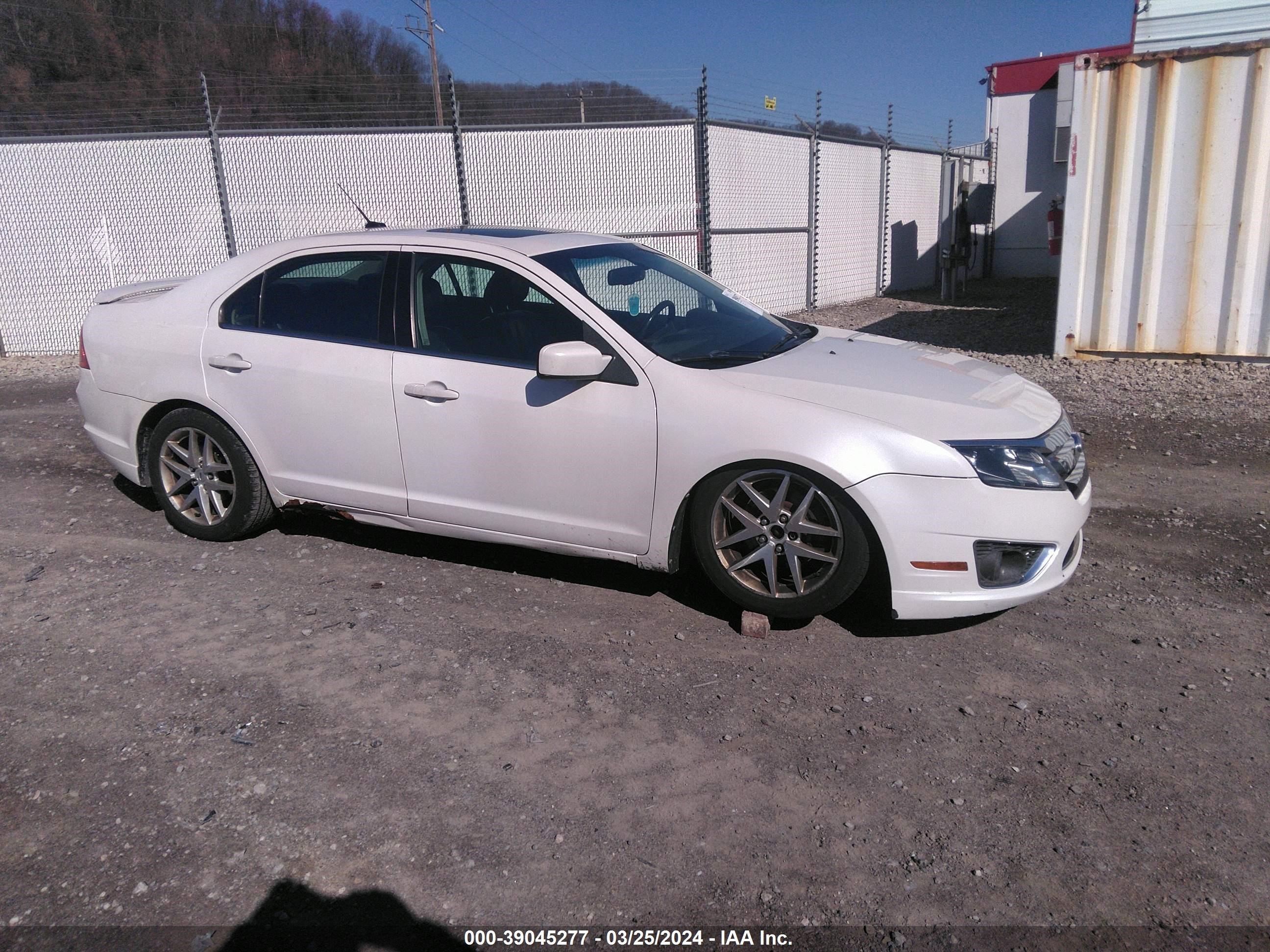 FORD FUSION 2010 3fahp0jaxar371227