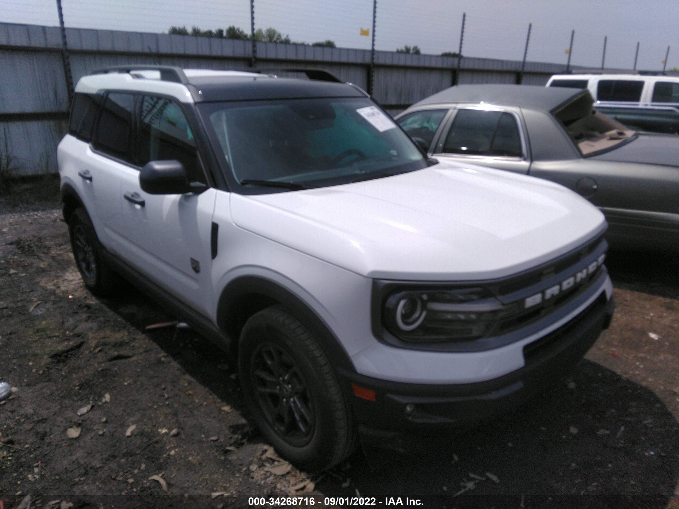 FORD BRONCO SPORT 2022 3fmcr9b60nrd79626