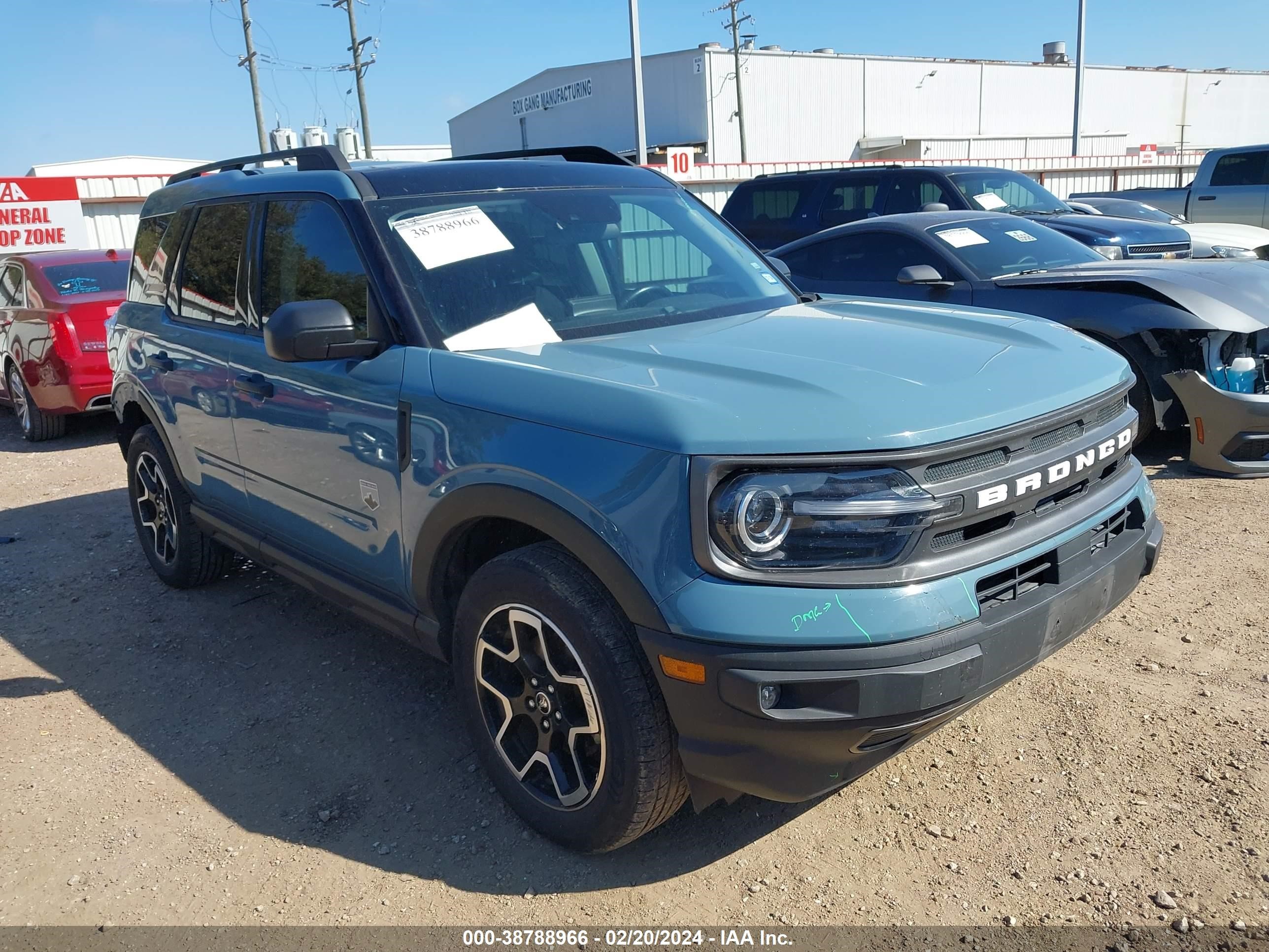 FORD BRONCO SPORT 2021 3fmcr9b62mra29834