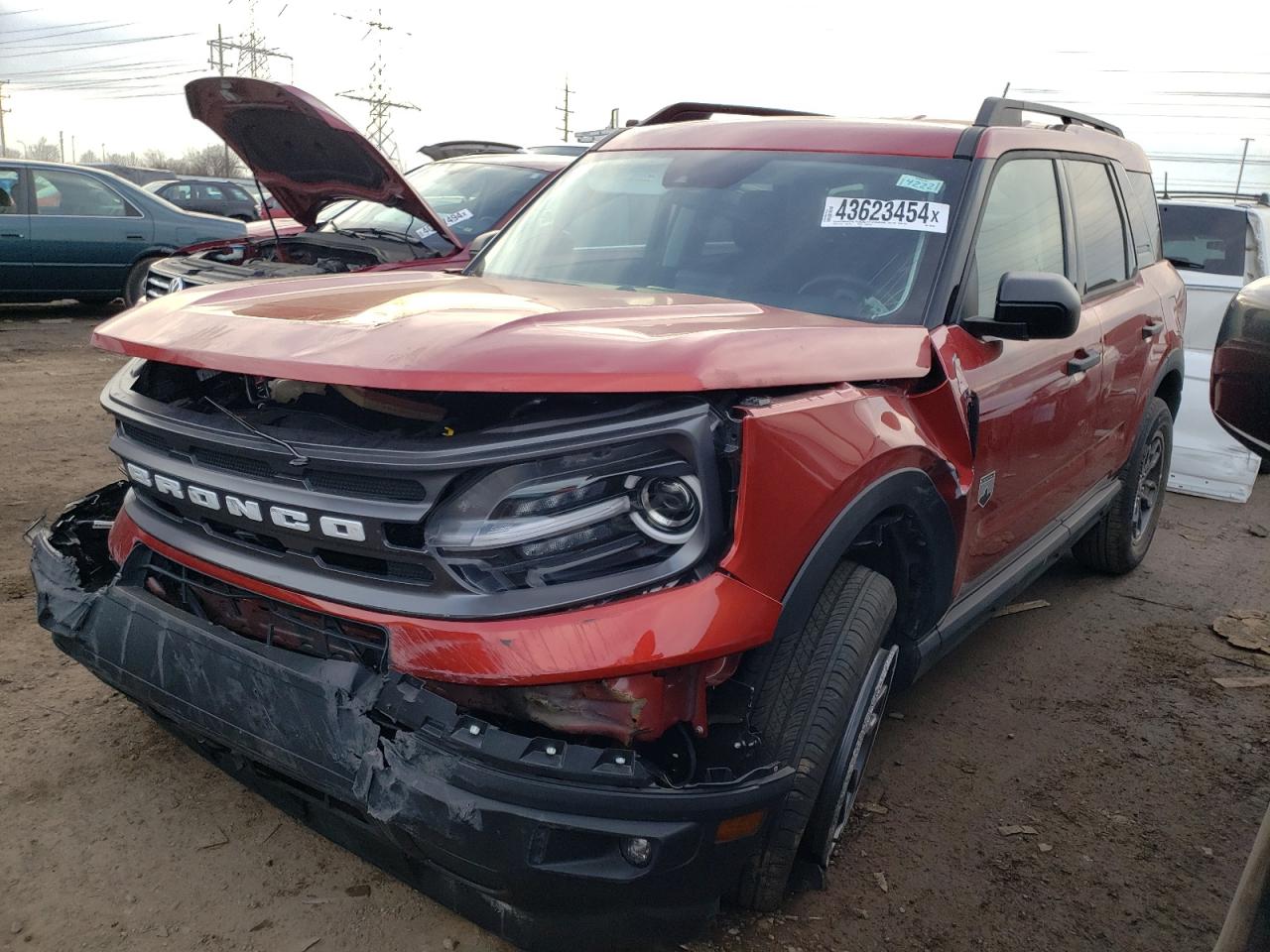 FORD BRONCO 2023 3fmcr9b62prd65939