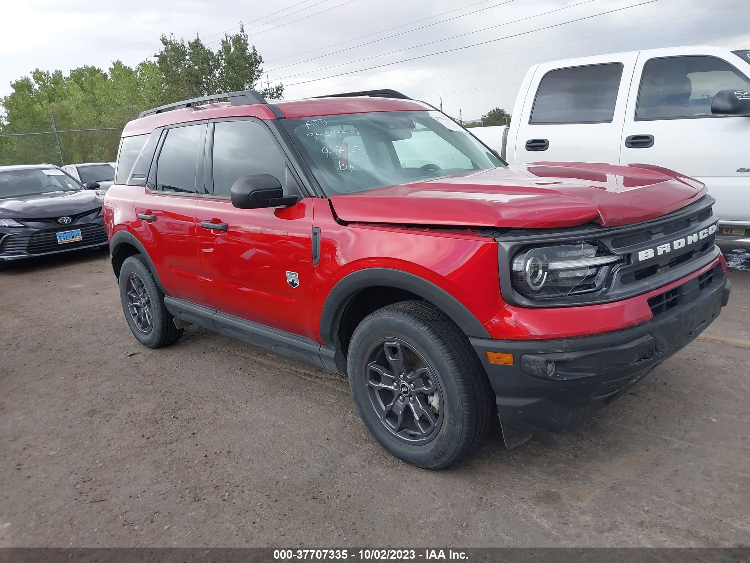 FORD BRONCO SPORT 2021 3fmcr9b69mrb30546