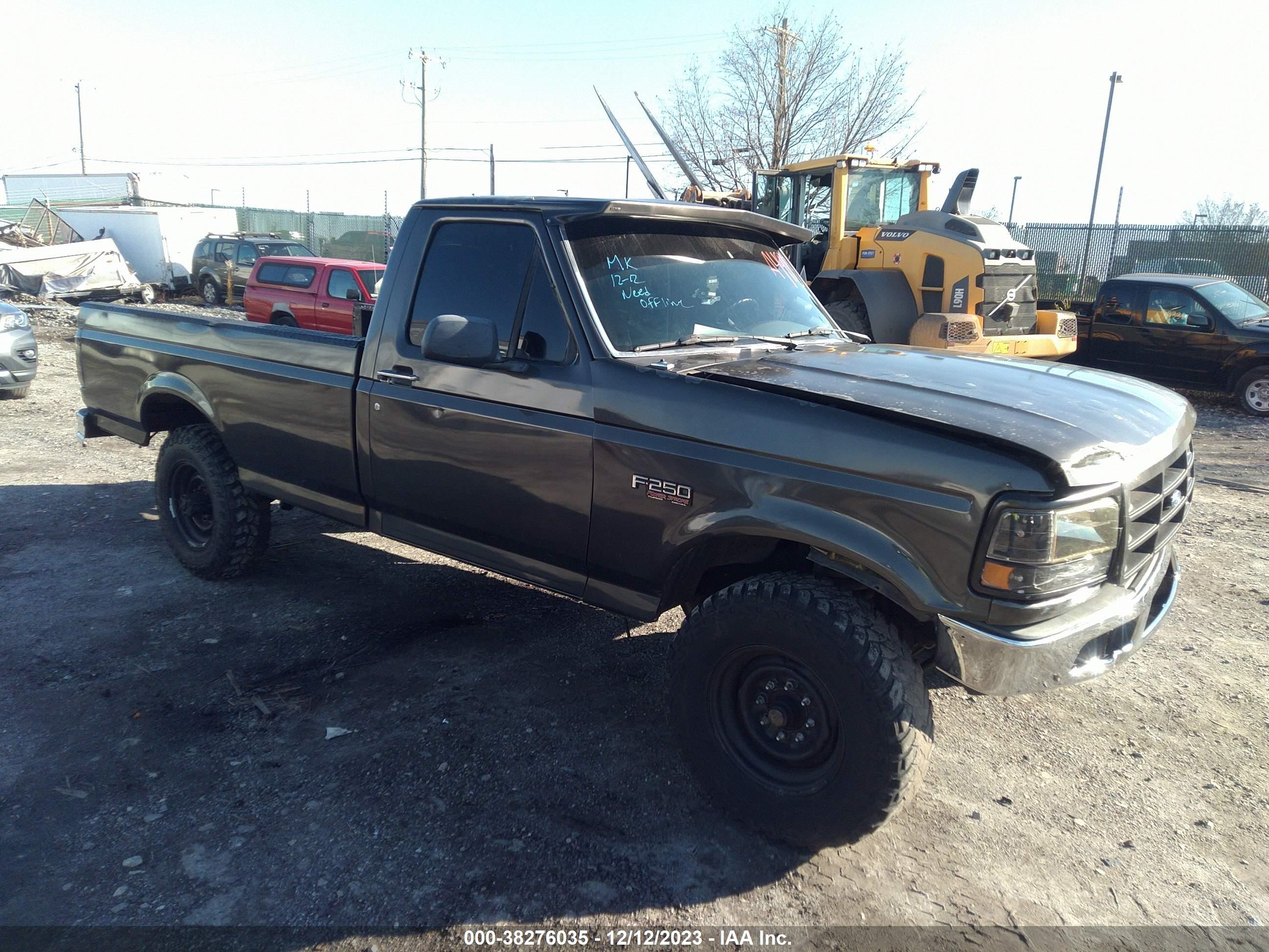 FORD F250 1997 3fthf25f7vma49131