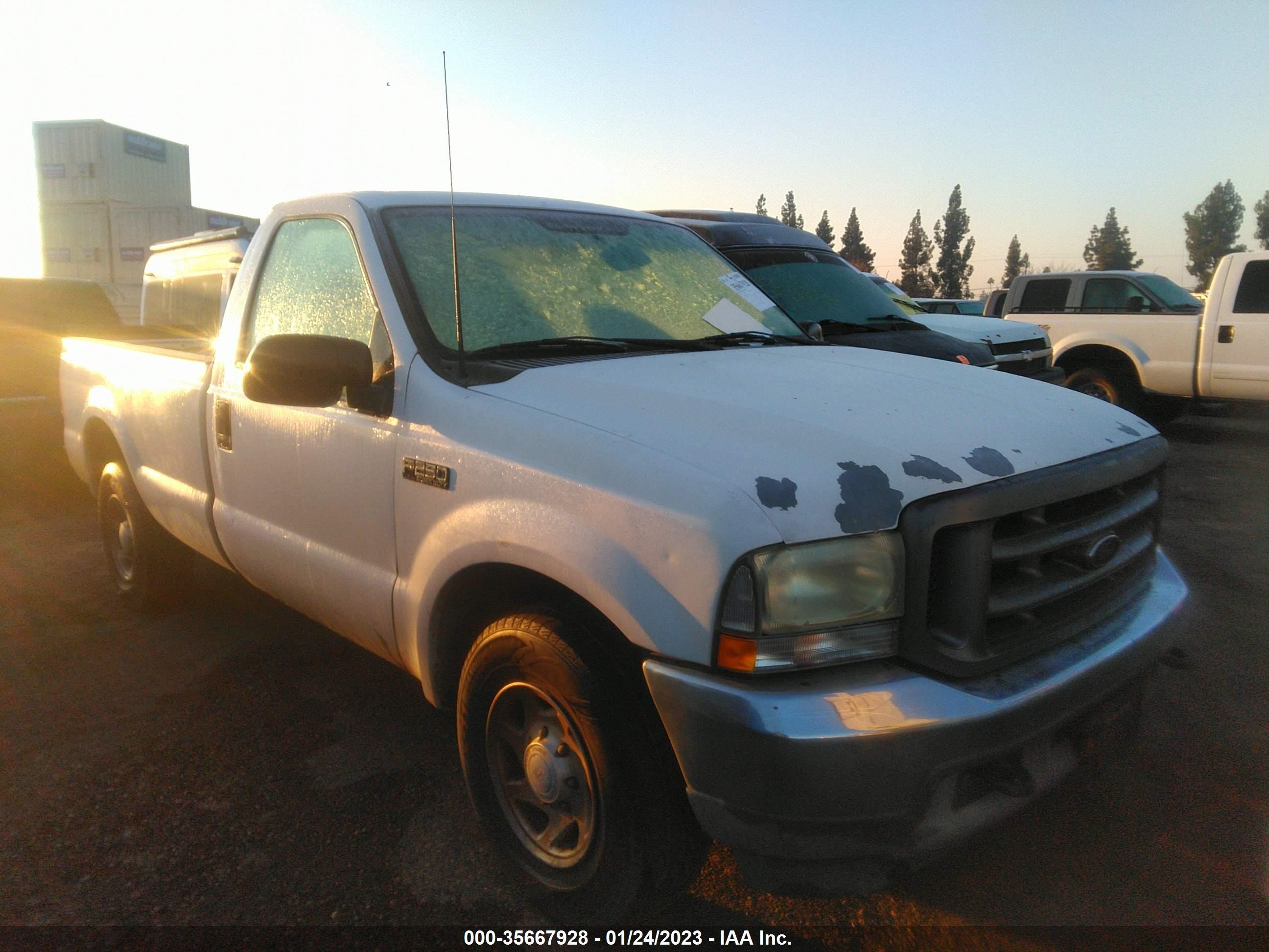 FORD F250 2003 3ftnf20l43mb44470