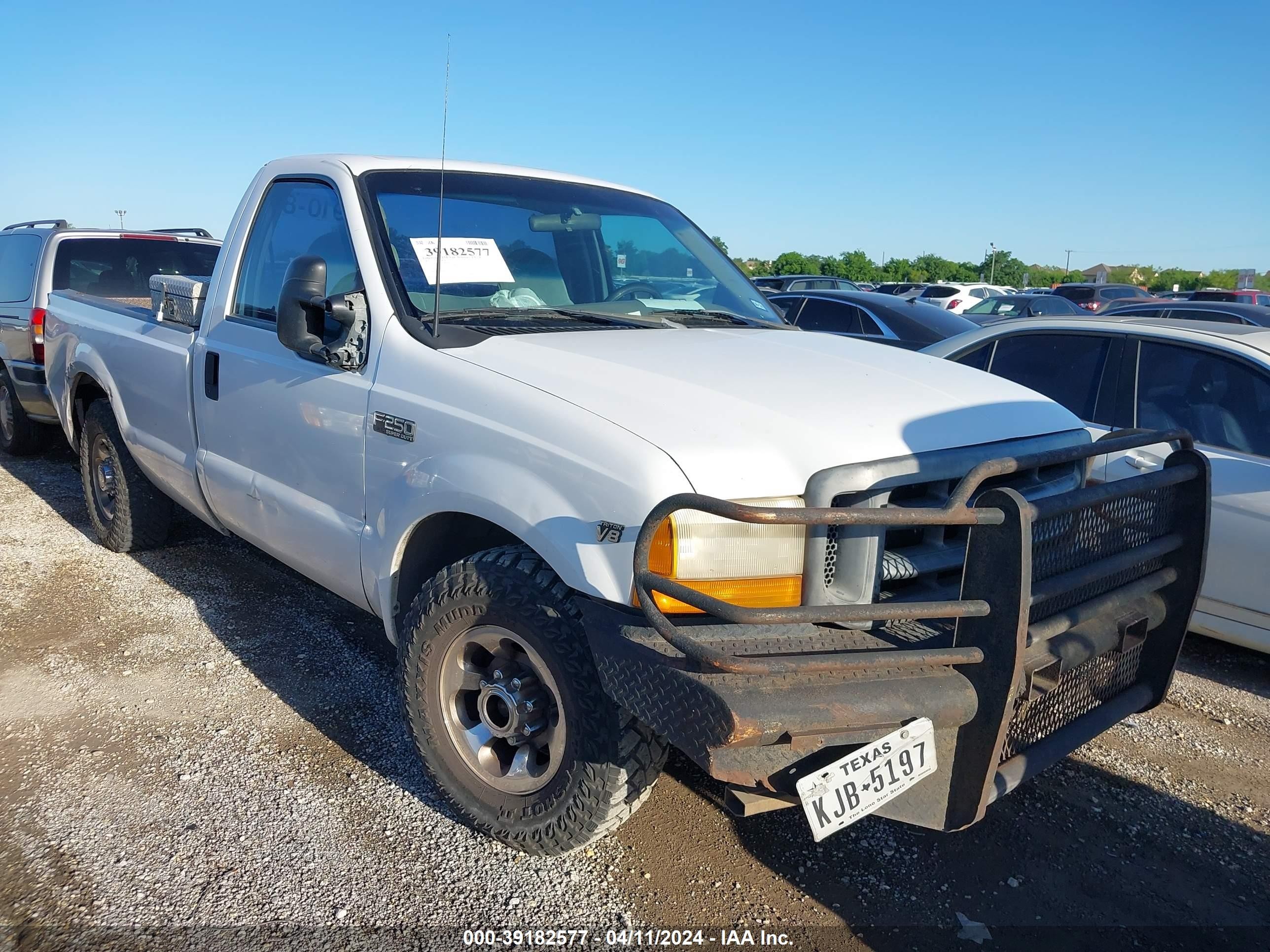 FORD F250 2001 3ftnf20l81ma08906