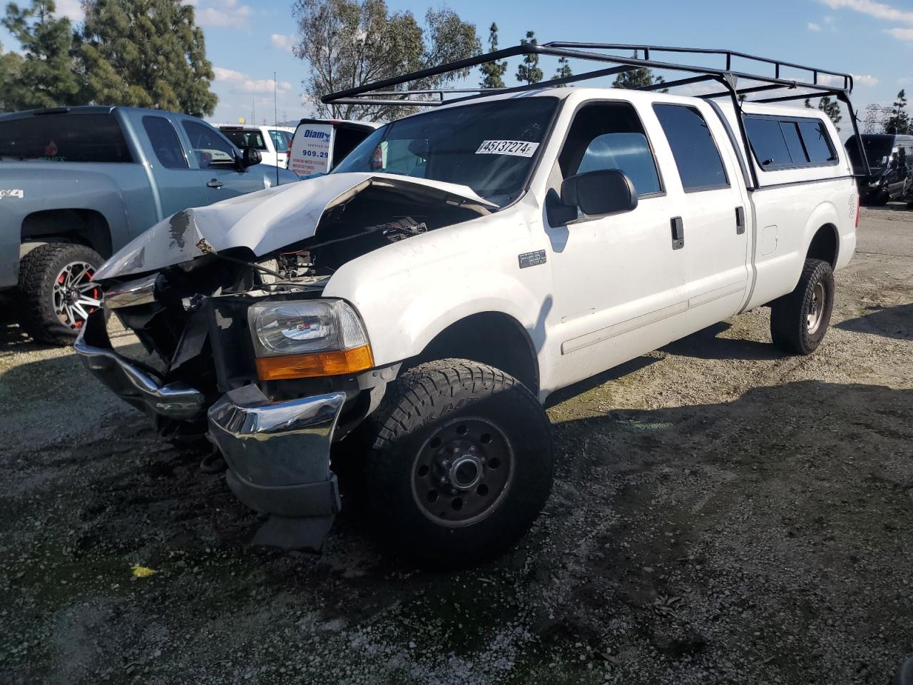 FORD F250 2001 3ftnw21f11ma43389