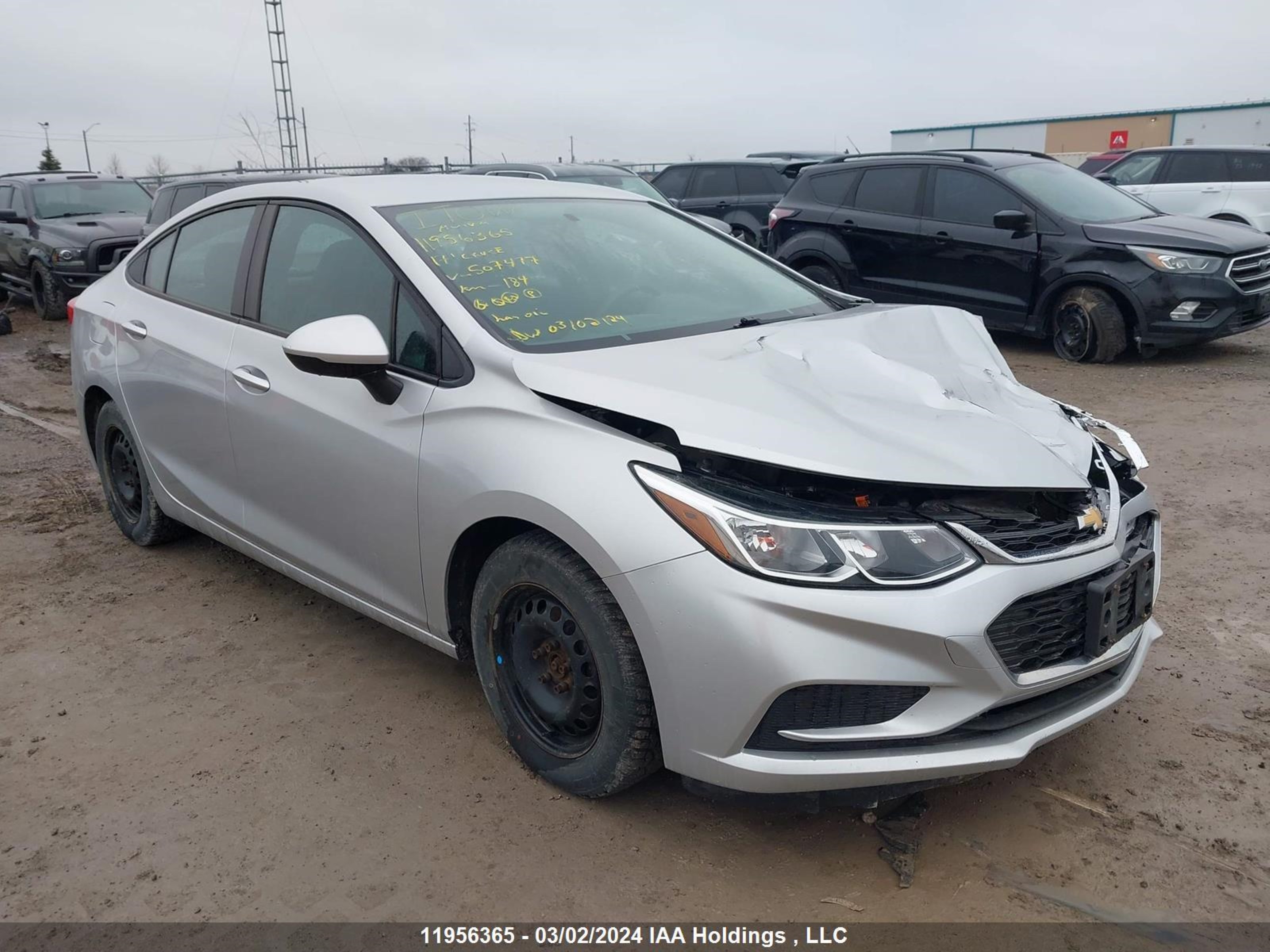 CHEVROLET CRUZE 2017 3g1bb5sm2hs507477