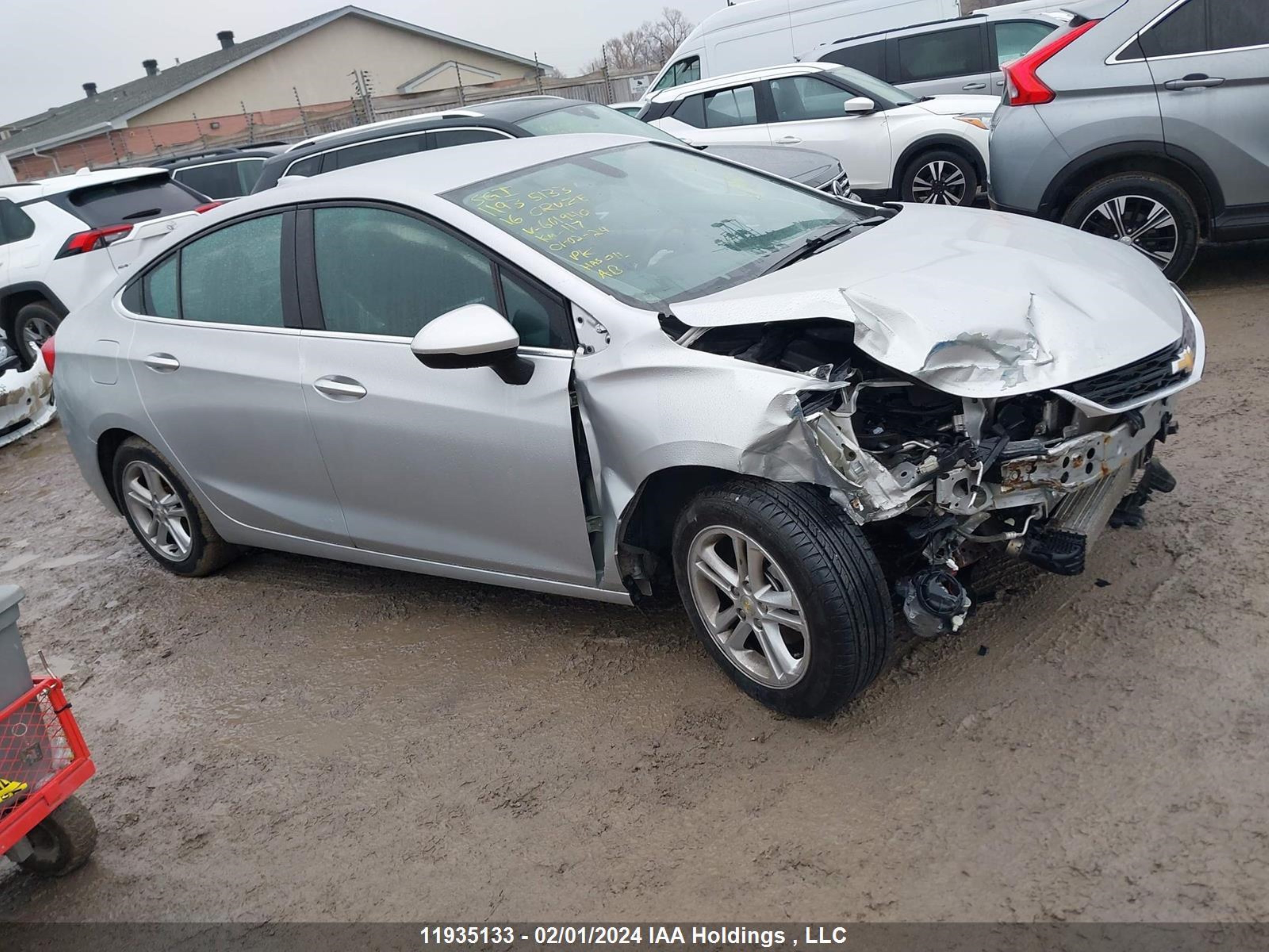 CHEVROLET CRUZE 2016 3g1be5sm1gs601940