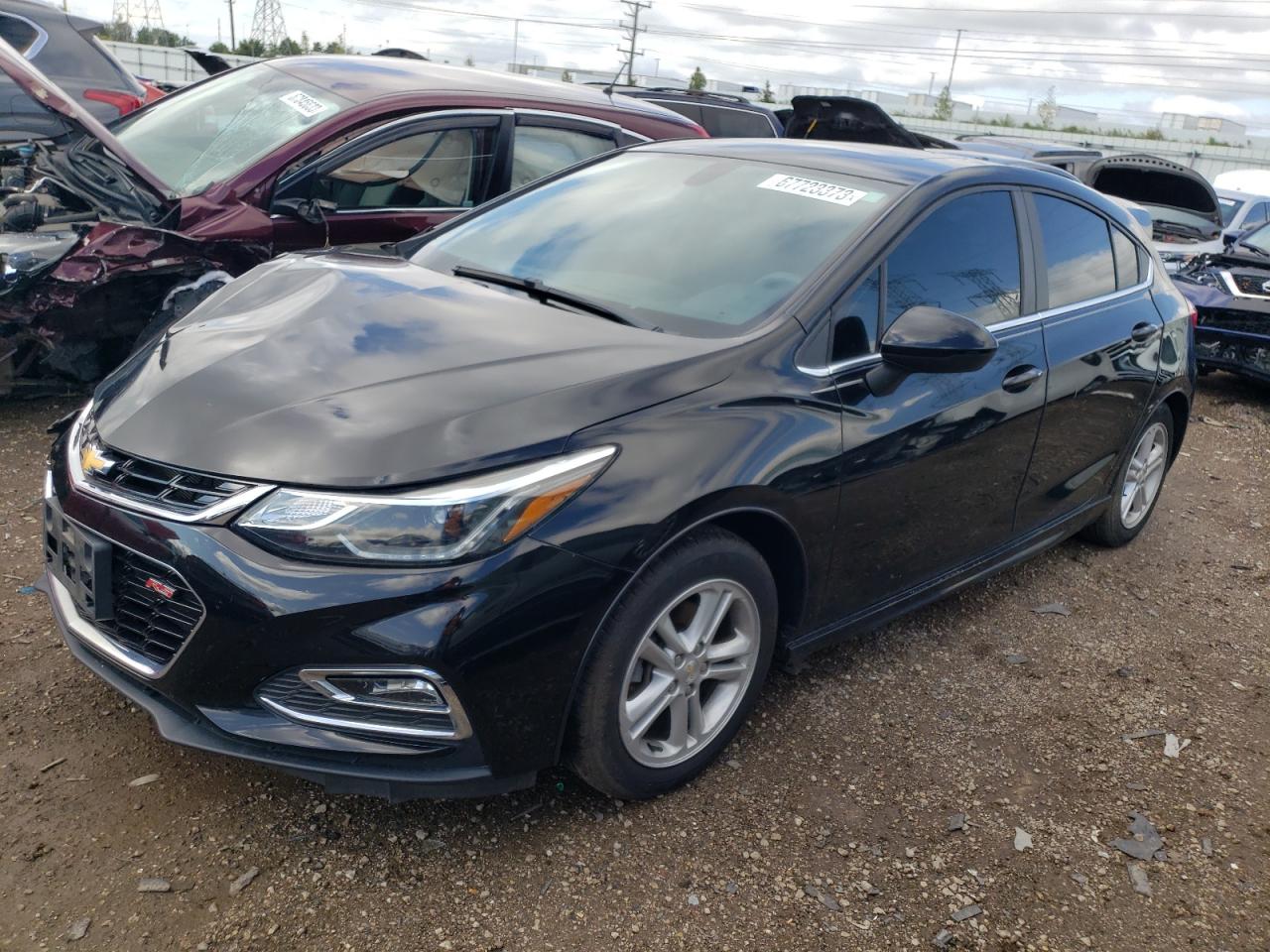 CHEVROLET CRUZE 2017 3g1be6sm0hs512951