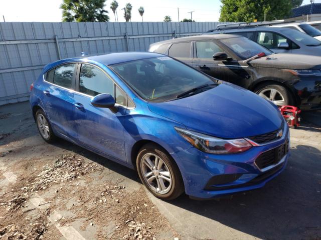 CHEVROLET CRUZE LT 2017 3g1be6sm0hs551569