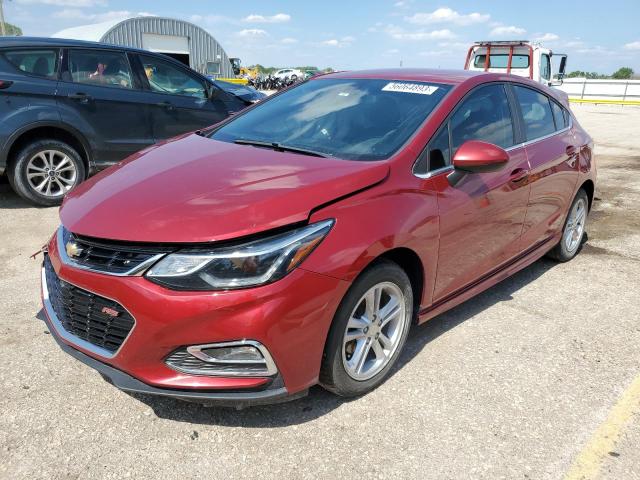 CHEVROLET CRUZE LT 2017 3g1be6sm0hs564175