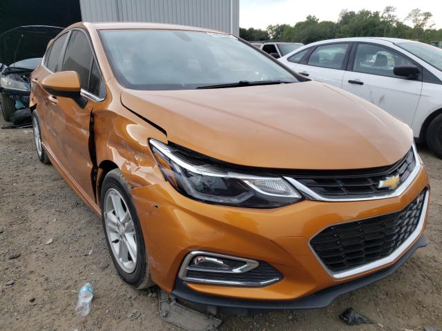 CHEVROLET CRUZE LT 2017 3g1be6sm0hs575421